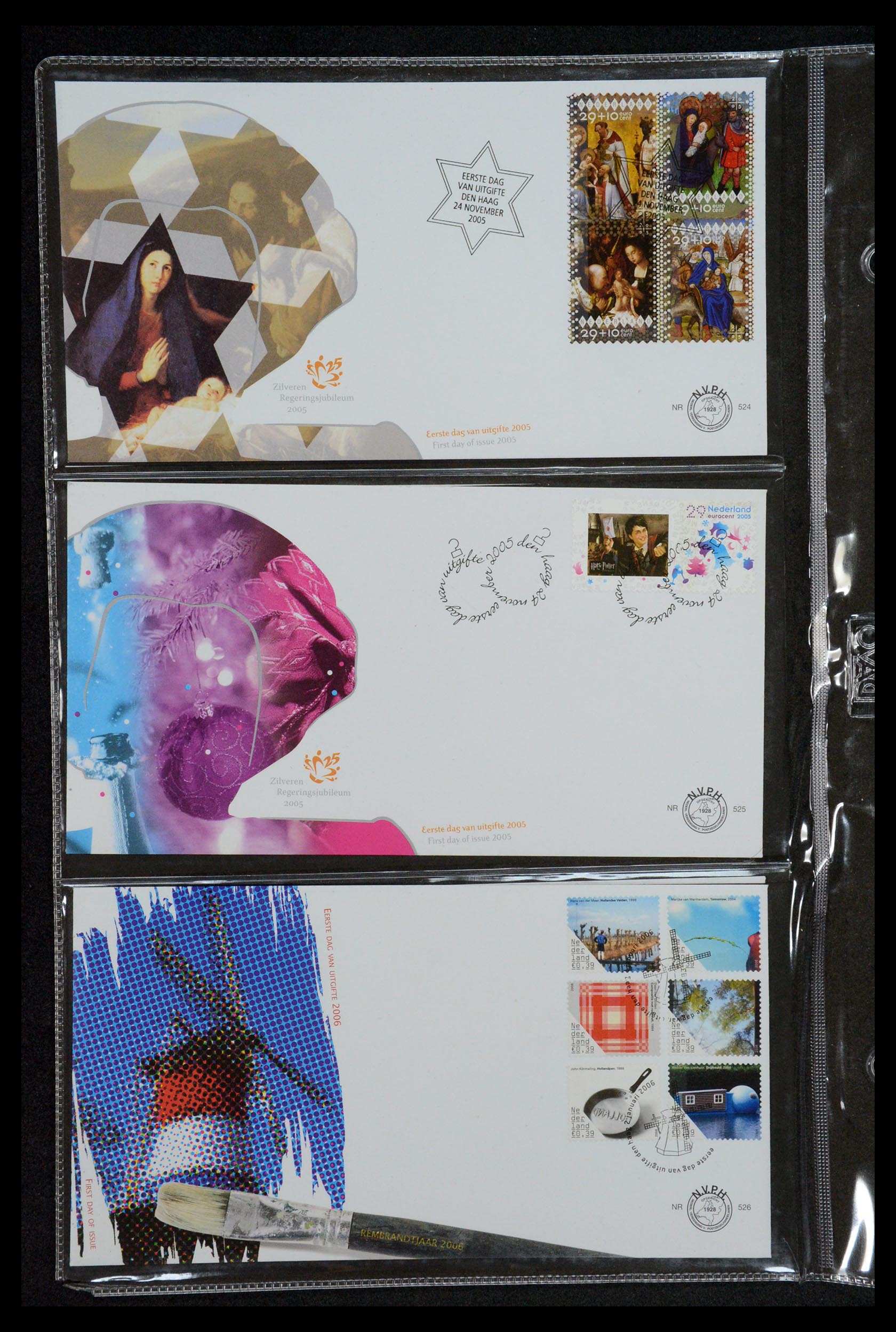 35122 069 - Postzegelverzameling 35122 Nederland FDC's 1997-2019!