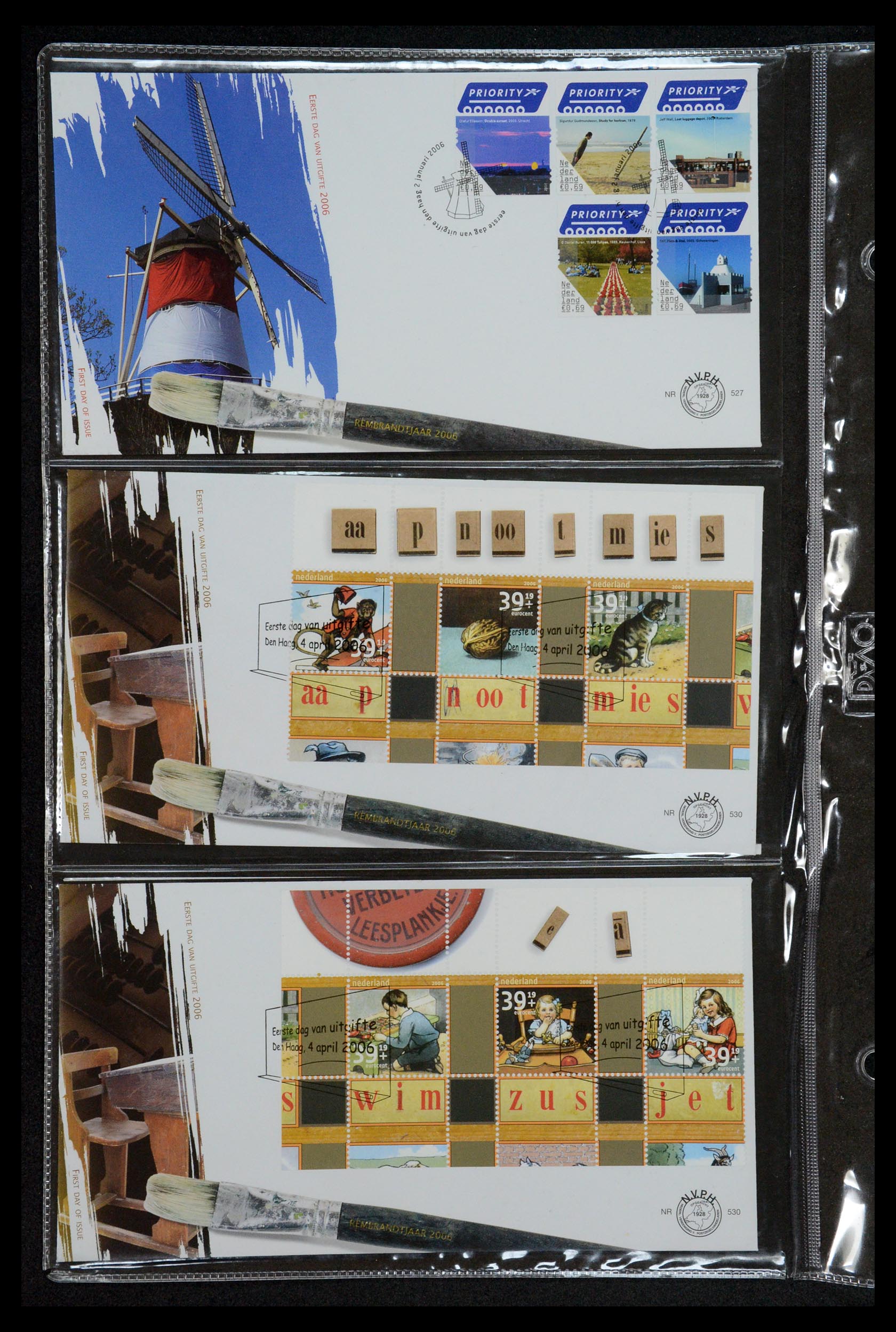 35122 071 - Postzegelverzameling 35122 Nederland FDC's 1997-2019!