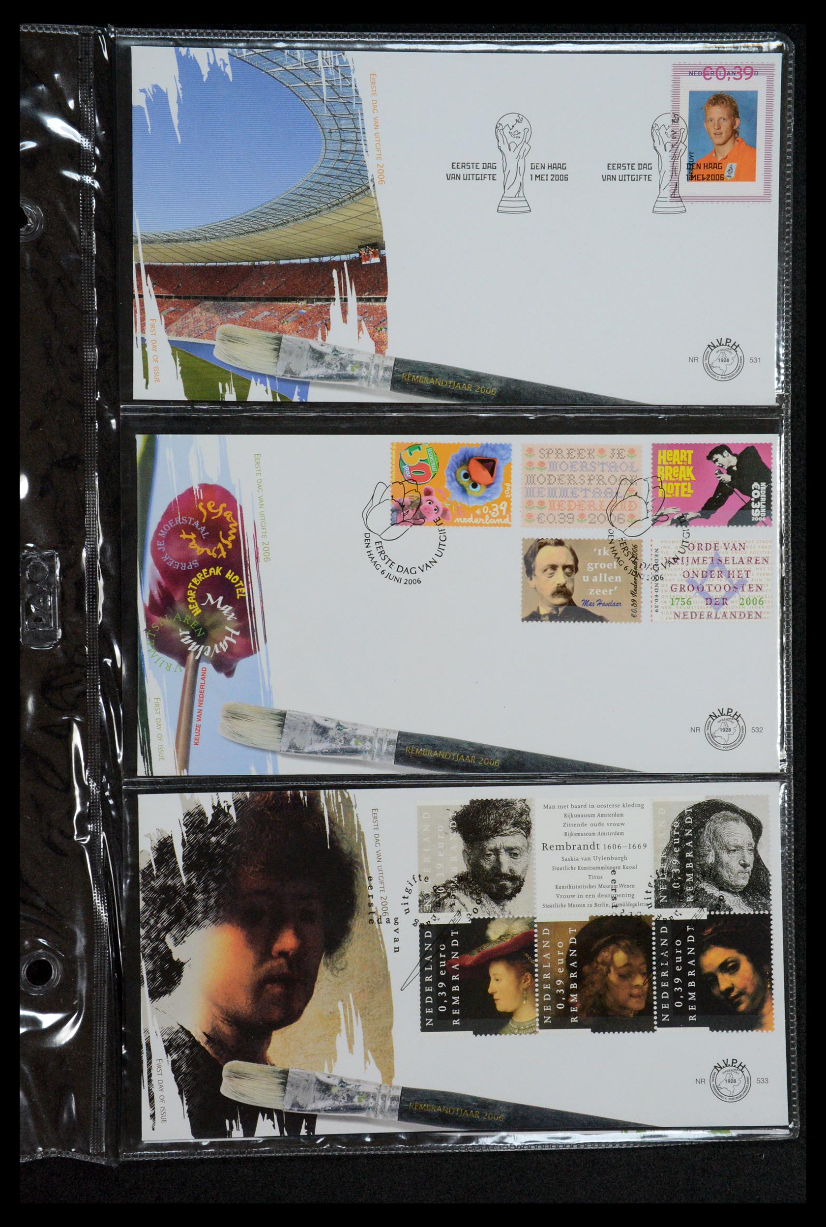 35122 072 - Postzegelverzameling 35122 Nederland FDC's 1997-2019!