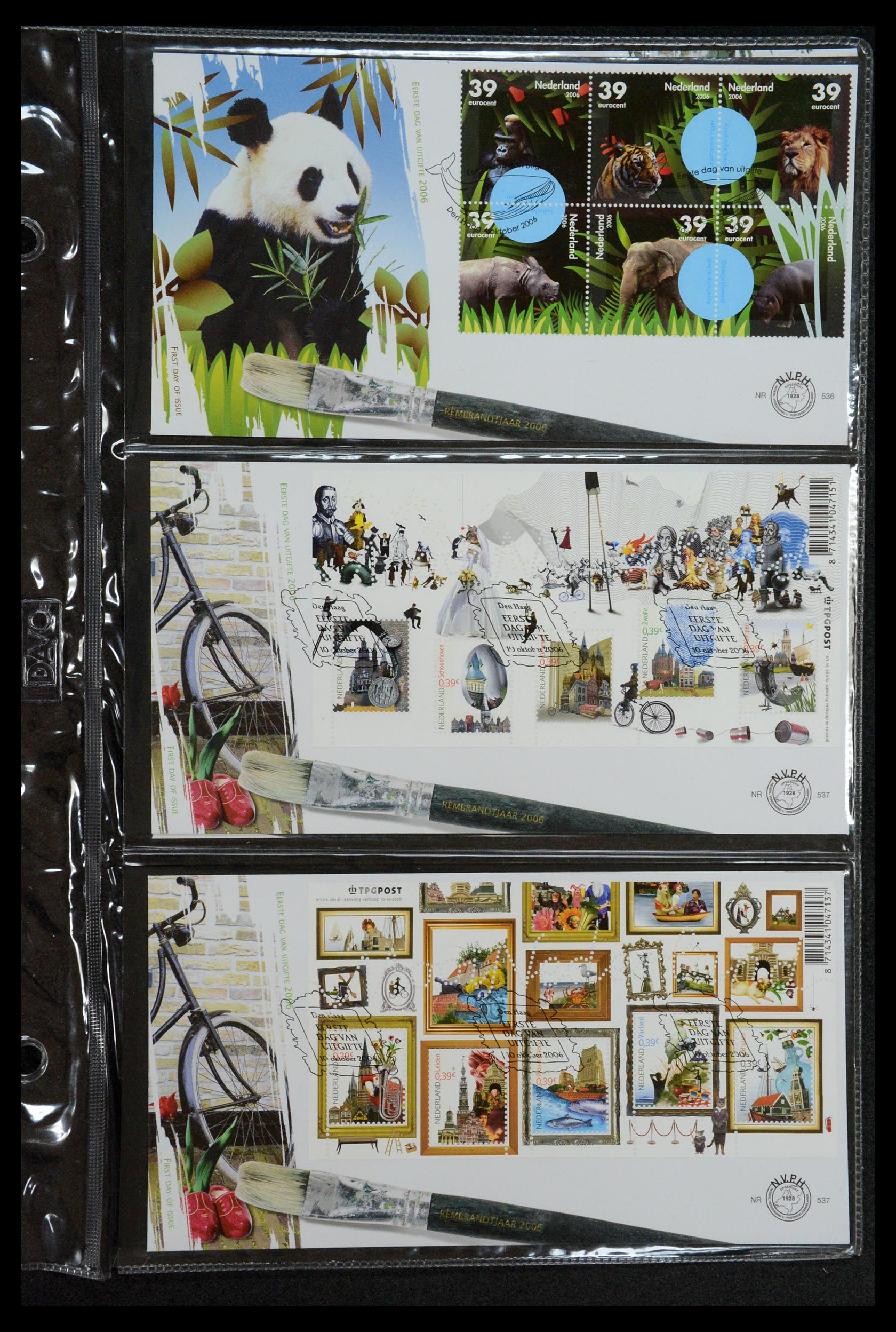 35122 074 - Postzegelverzameling 35122 Nederland FDC's 1997-2019!