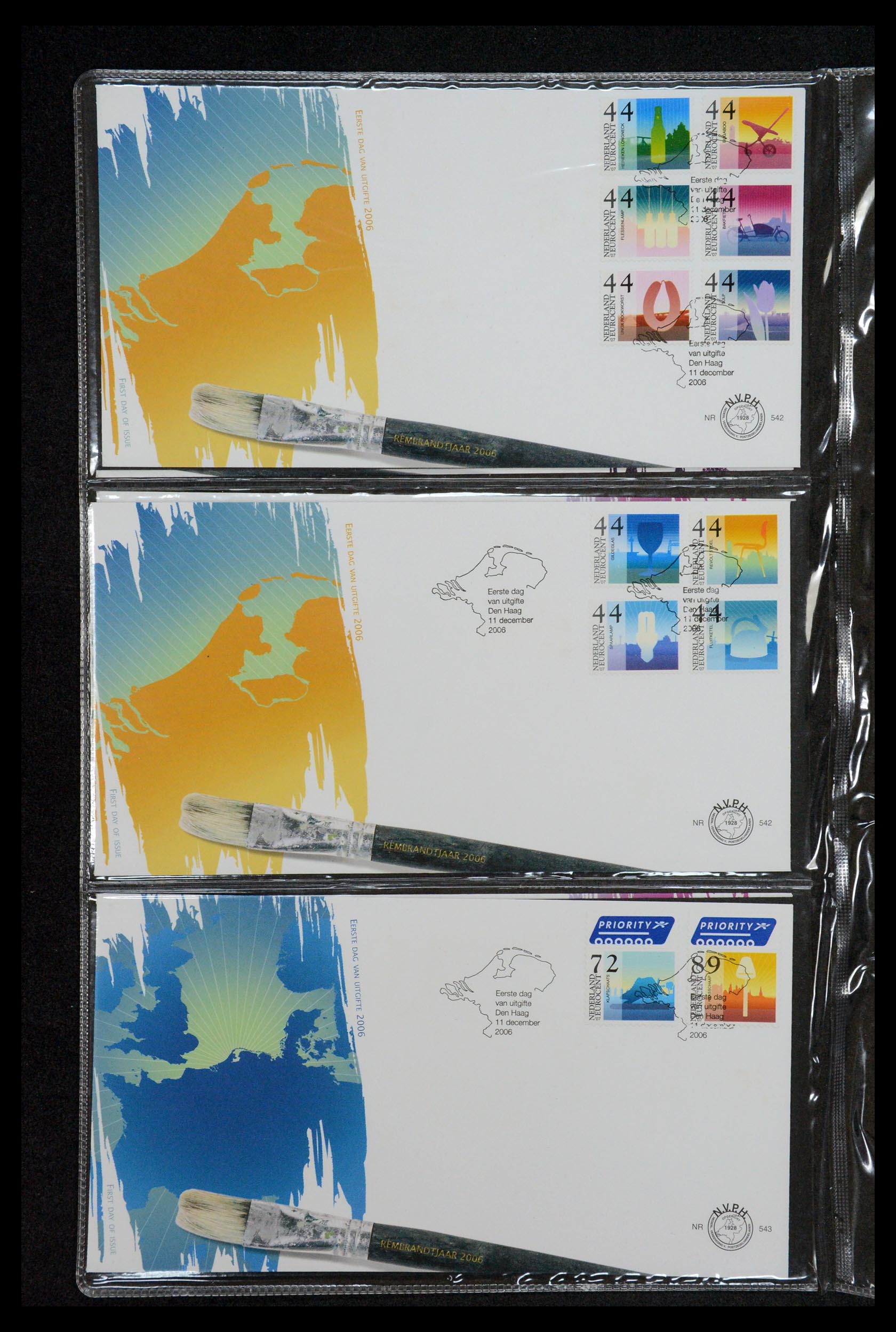 35122 077 - Stamp Collection 35122 Netherlands FDC's 1997-2019!