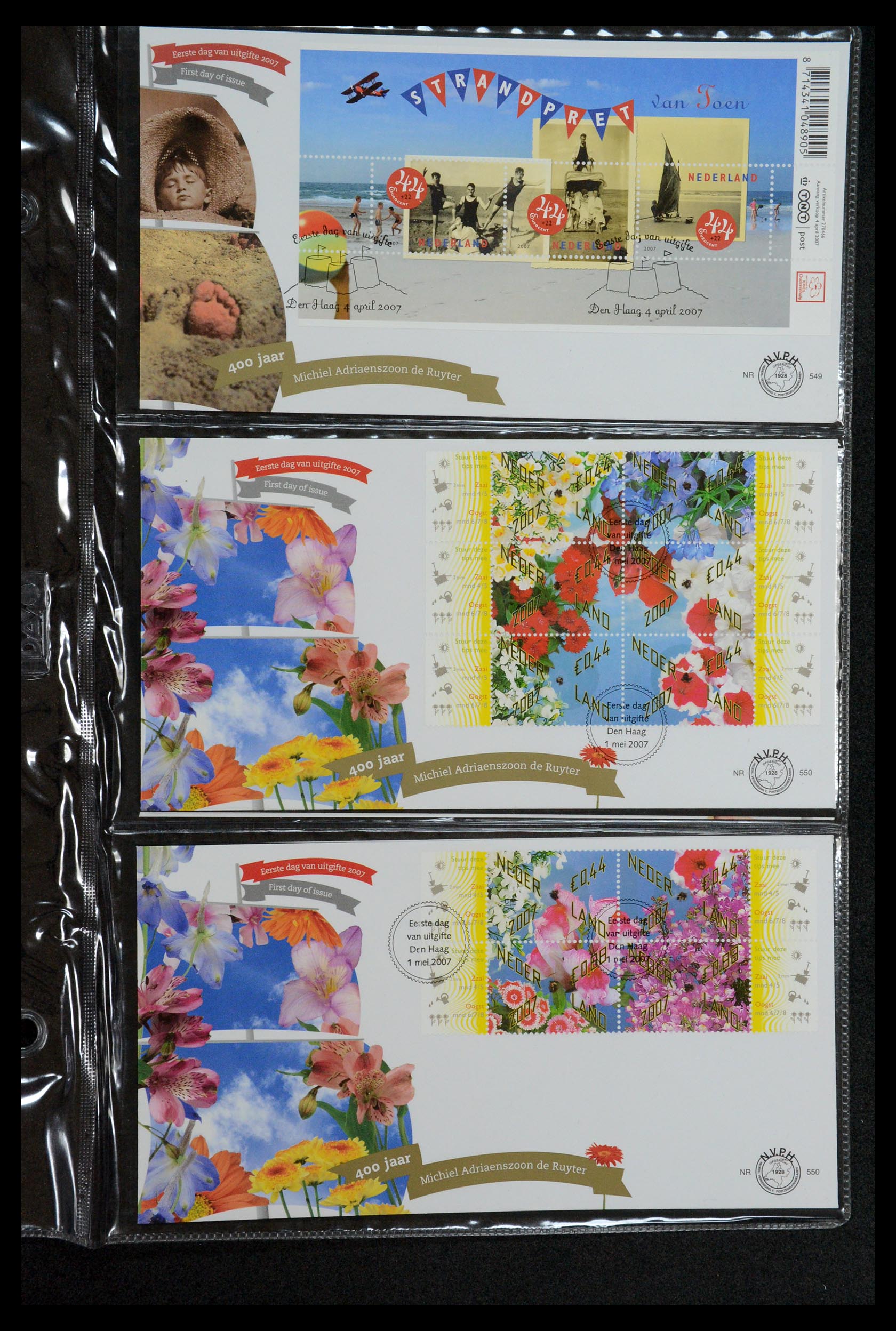35122 080 - Stamp Collection 35122 Netherlands FDC's 1997-2019!