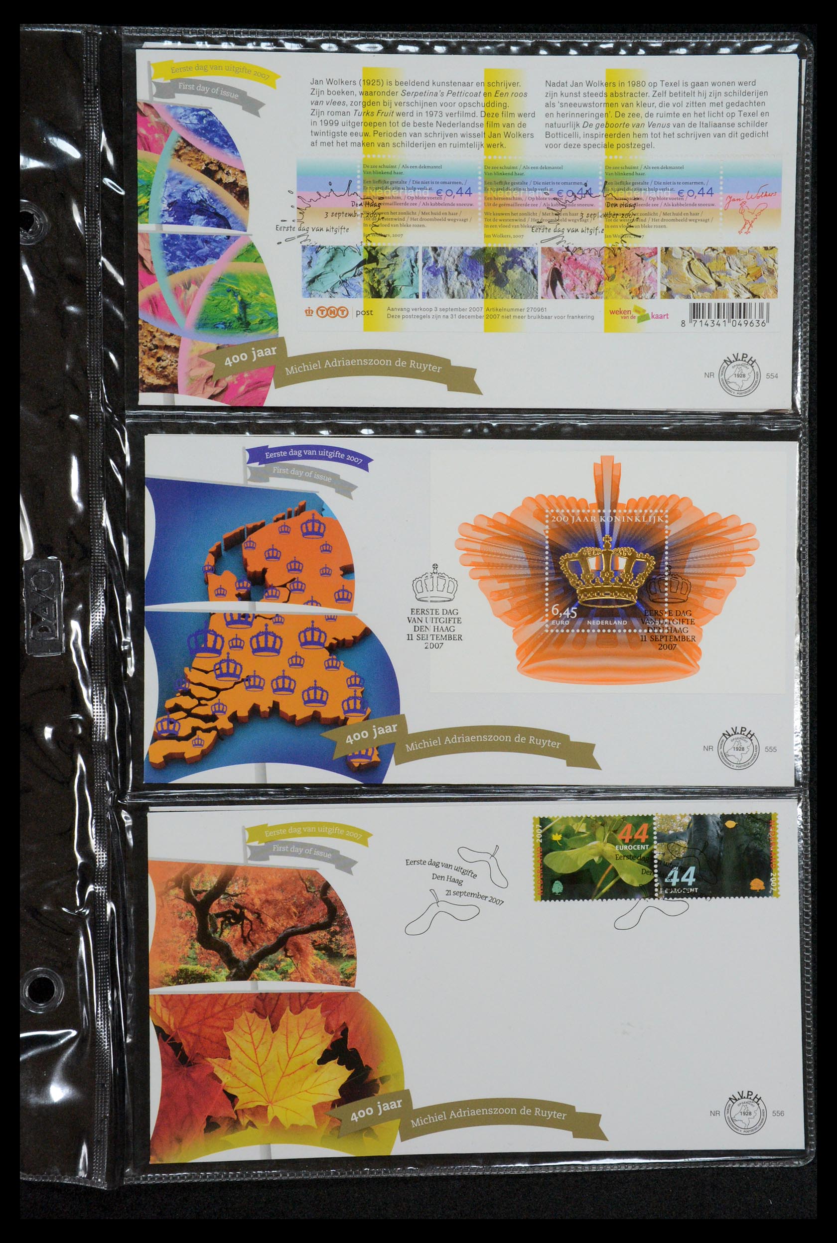 35122 082 - Stamp Collection 35122 Netherlands FDC's 1997-2019!