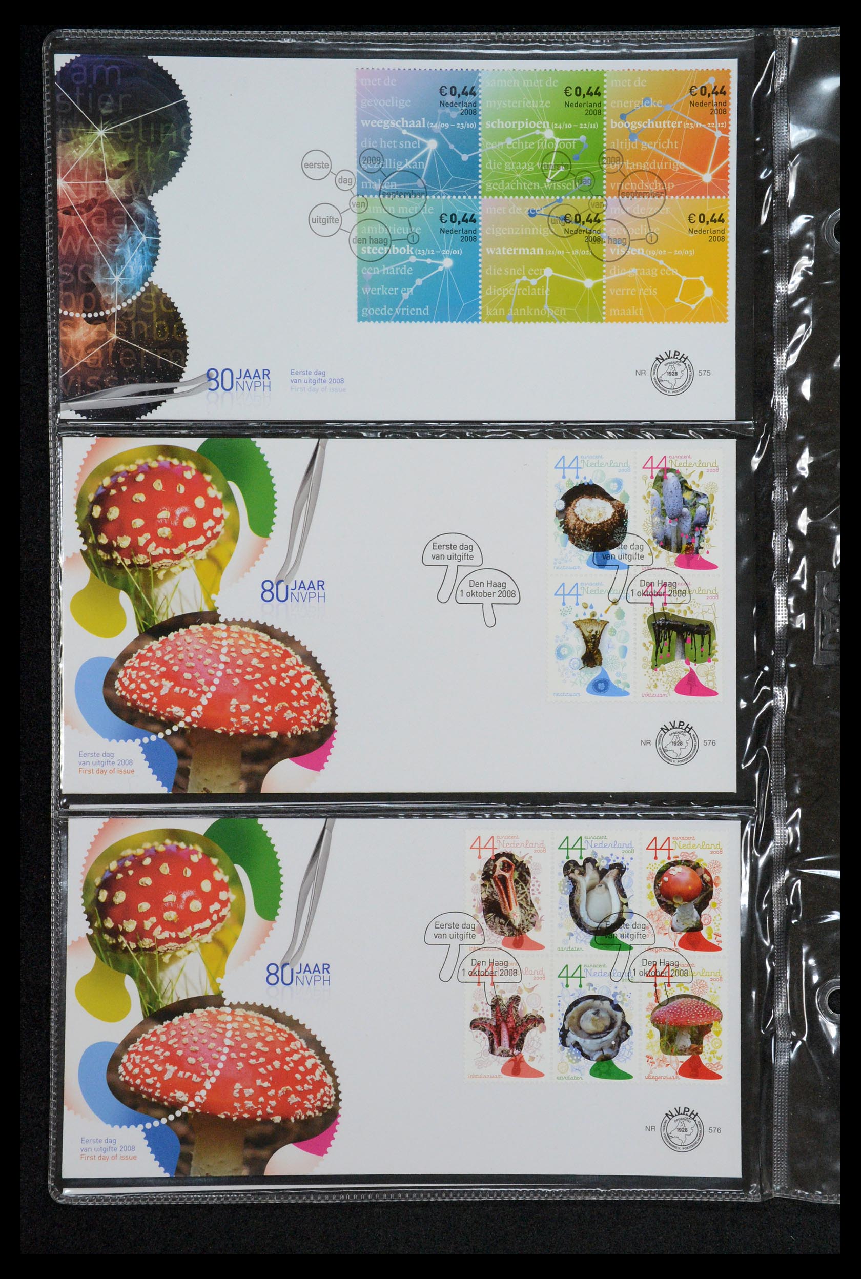 35122 091 - Stamp Collection 35122 Netherlands FDC's 1997-2019!