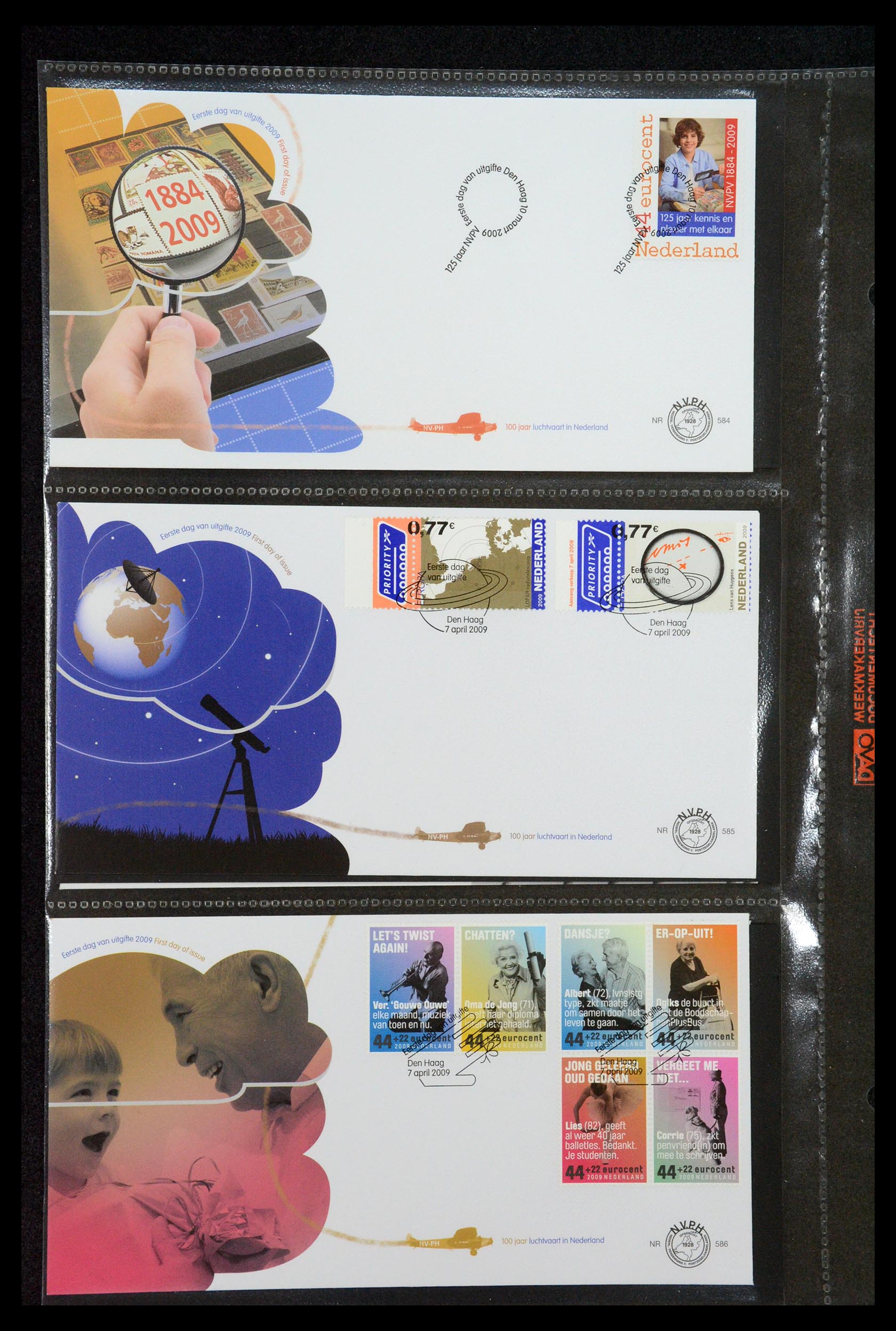 35122 095 - Stamp Collection 35122 Netherlands FDC's 1997-2019!