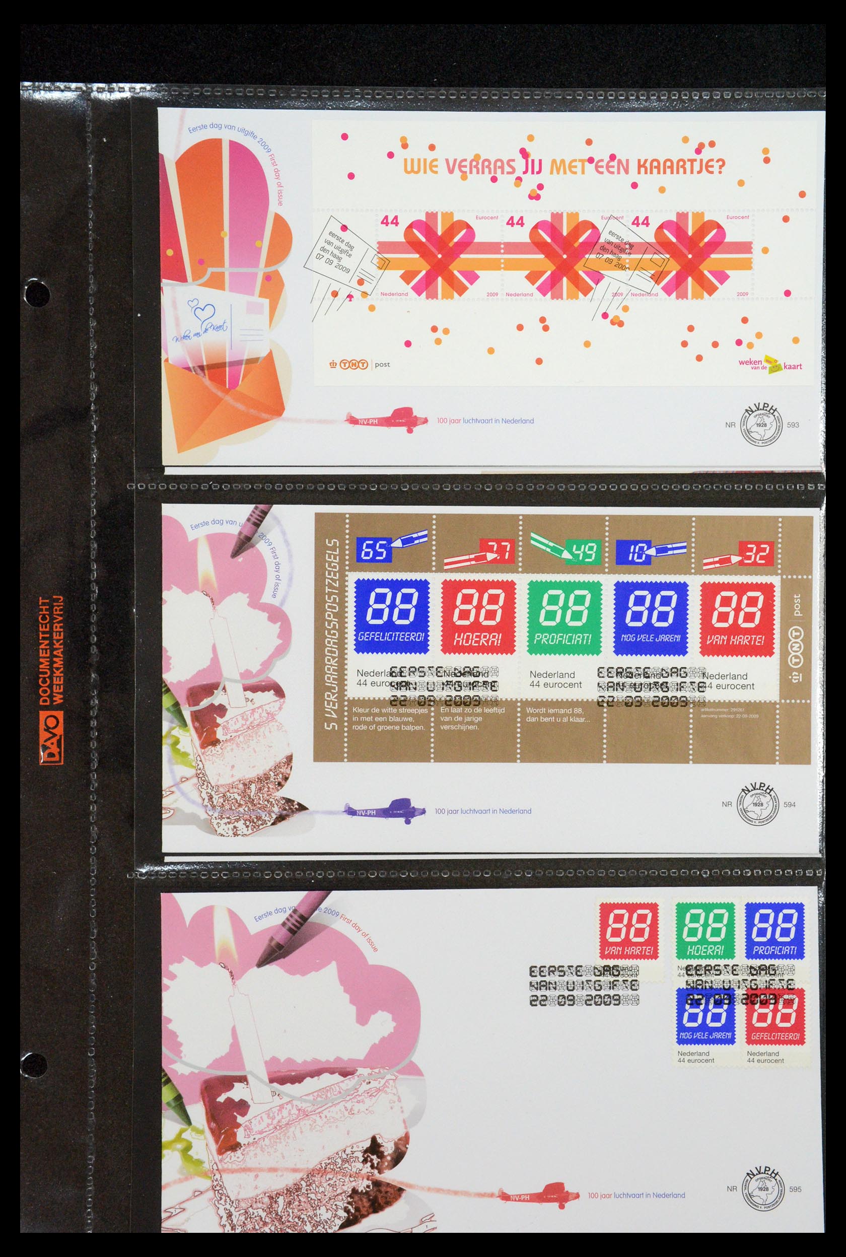 35122 098 - Stamp Collection 35122 Netherlands FDC's 1997-2019!