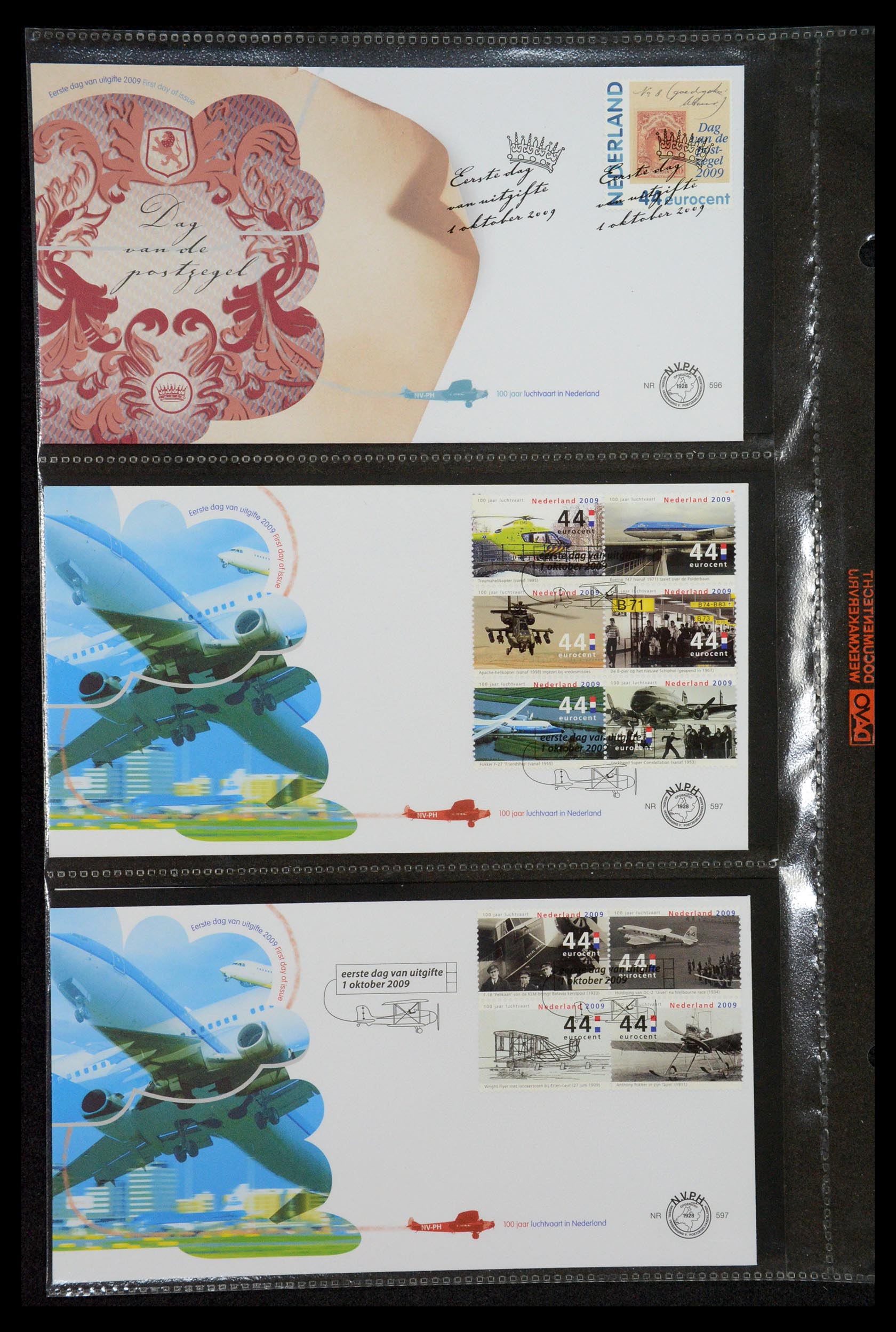 35122 099 - Stamp Collection 35122 Netherlands FDC's 1997-2019!