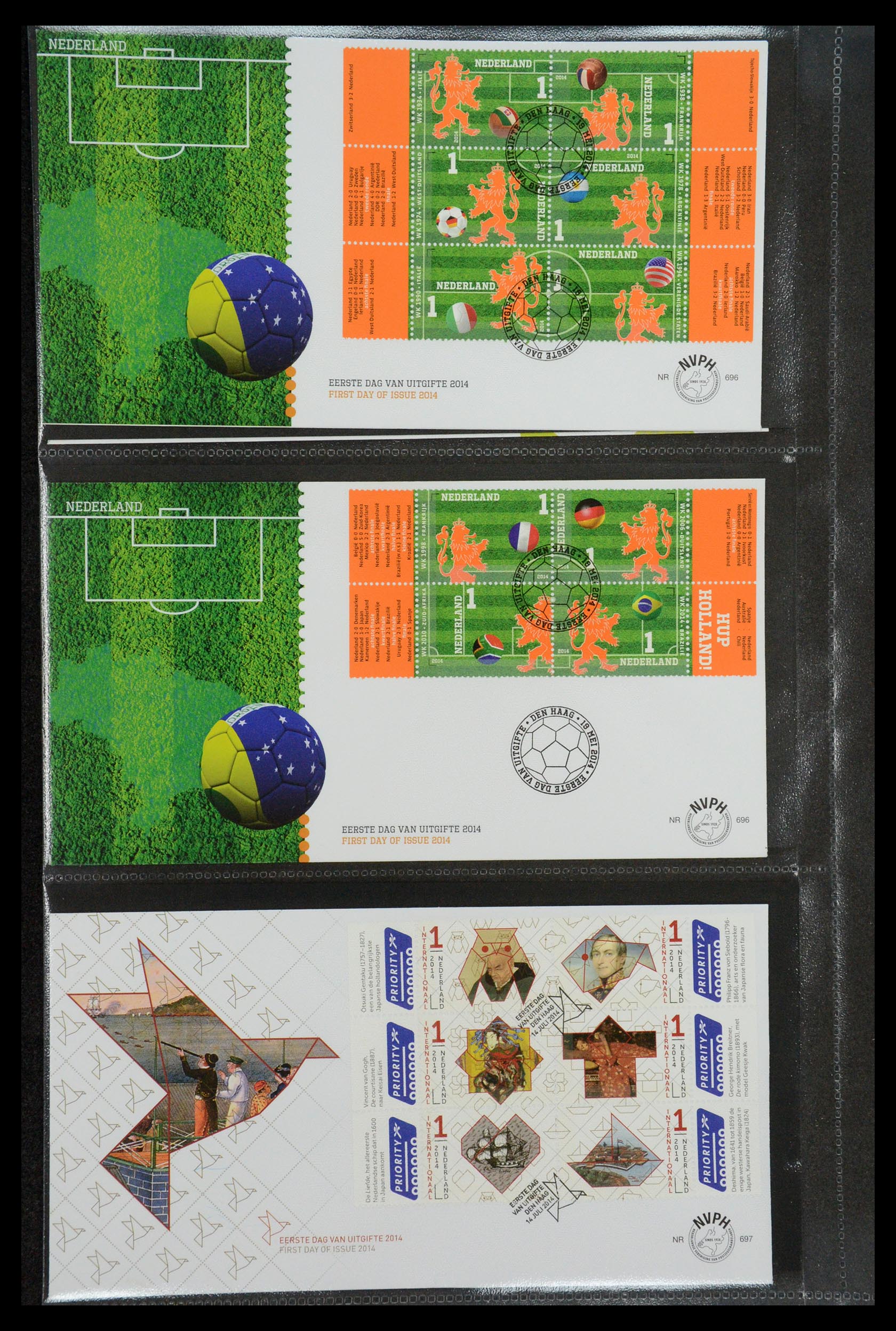 35122 143 - Stamp Collection 35122 Netherlands FDC's 1997-2019!