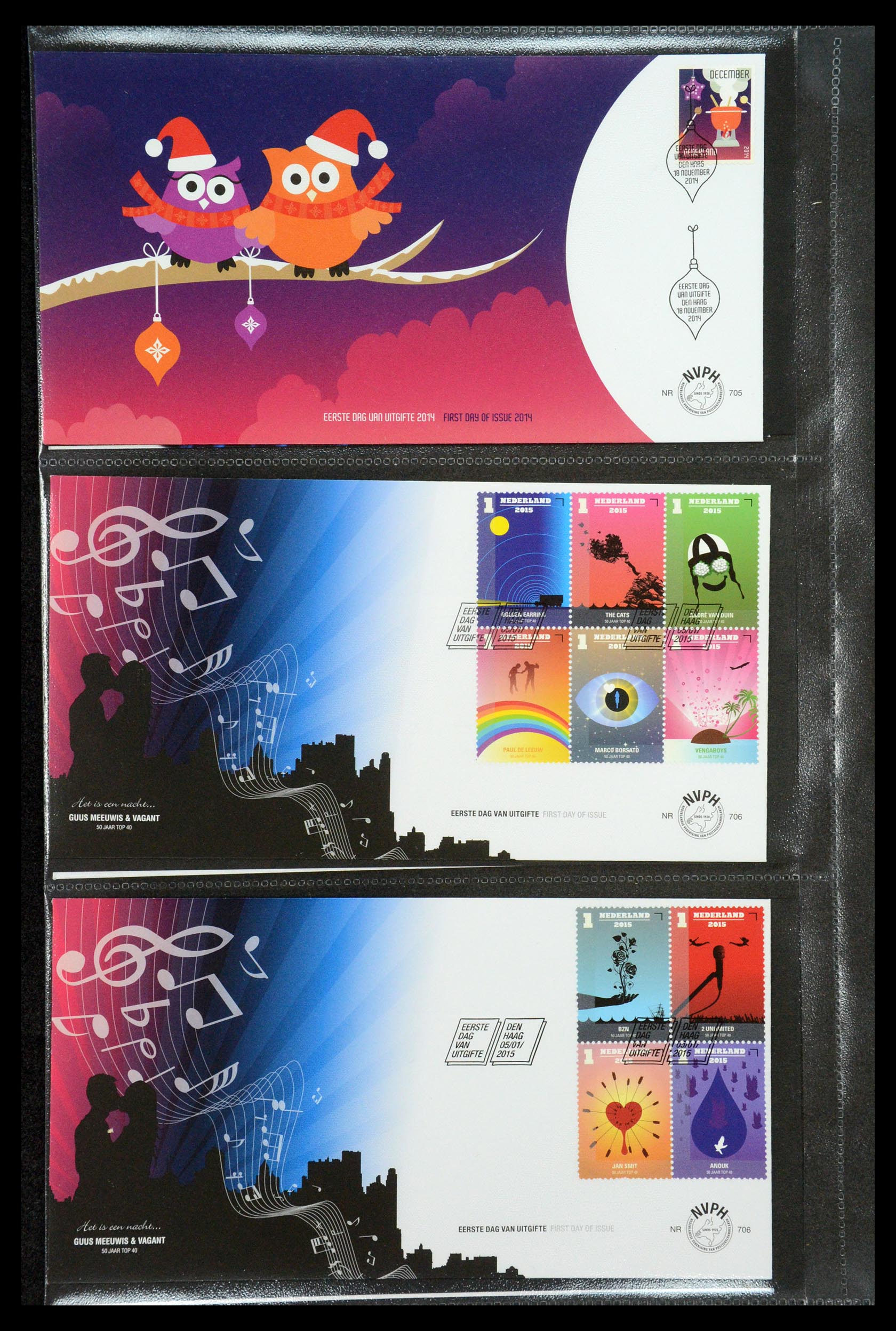 35122 147 - Stamp Collection 35122 Netherlands FDC's 1997-2019!