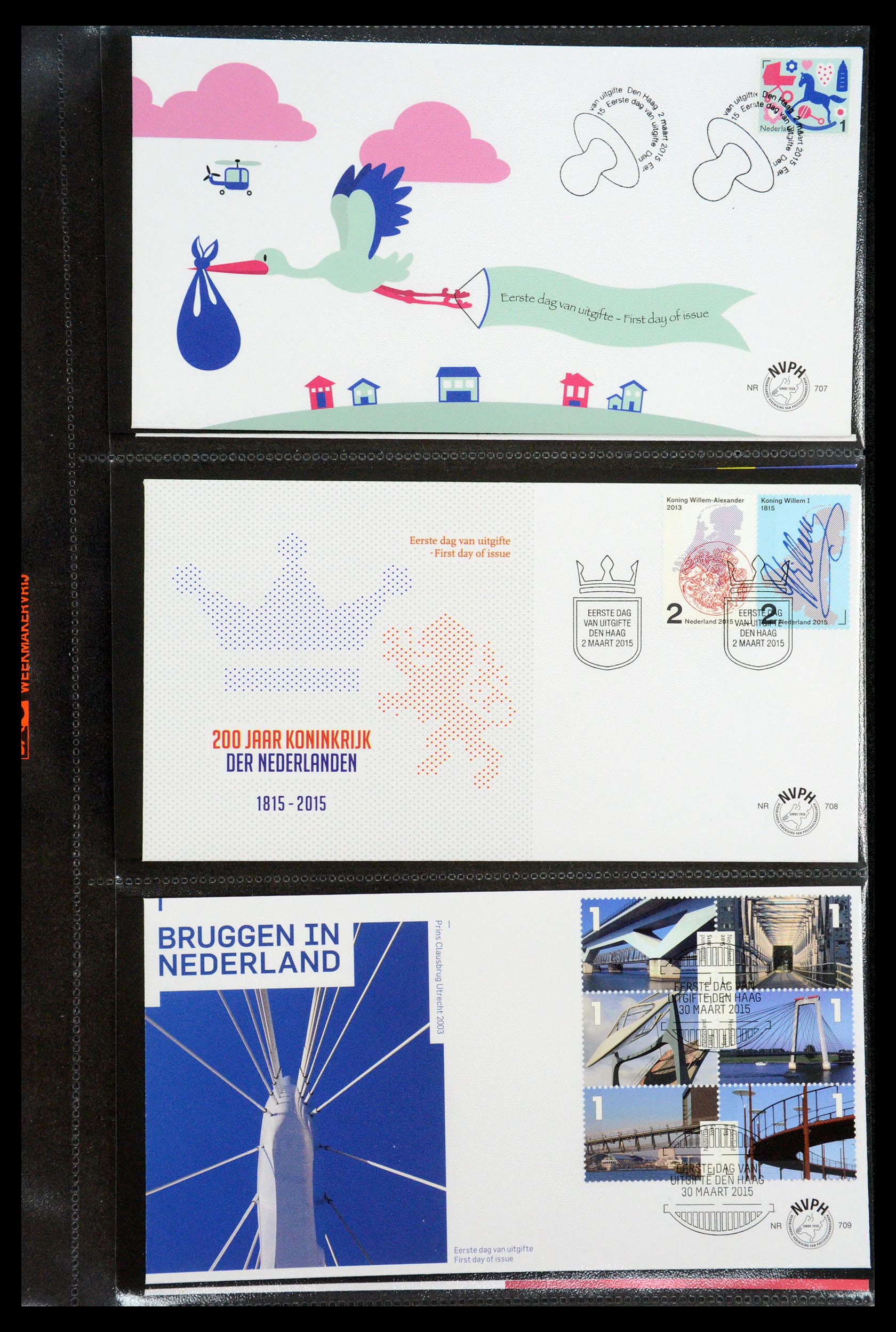 35122 148 - Stamp Collection 35122 Netherlands FDC's 1997-2019!