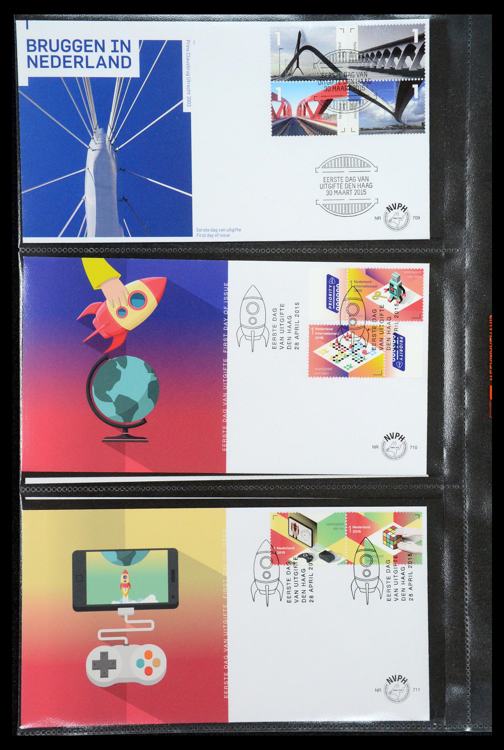 35122 149 - Stamp Collection 35122 Netherlands FDC's 1997-2019!