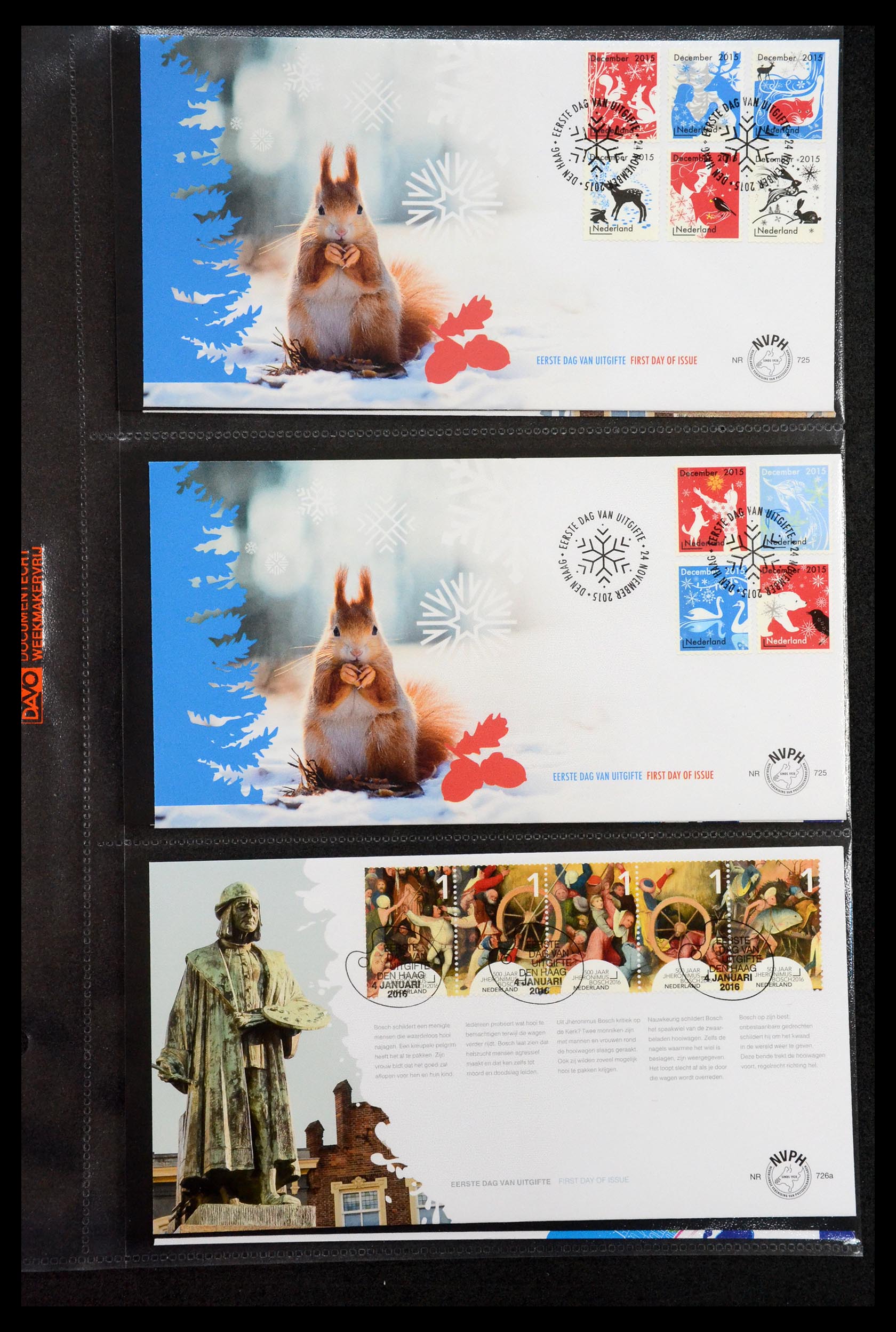 35122 156 - Stamp Collection 35122 Netherlands FDC's 1997-2019!