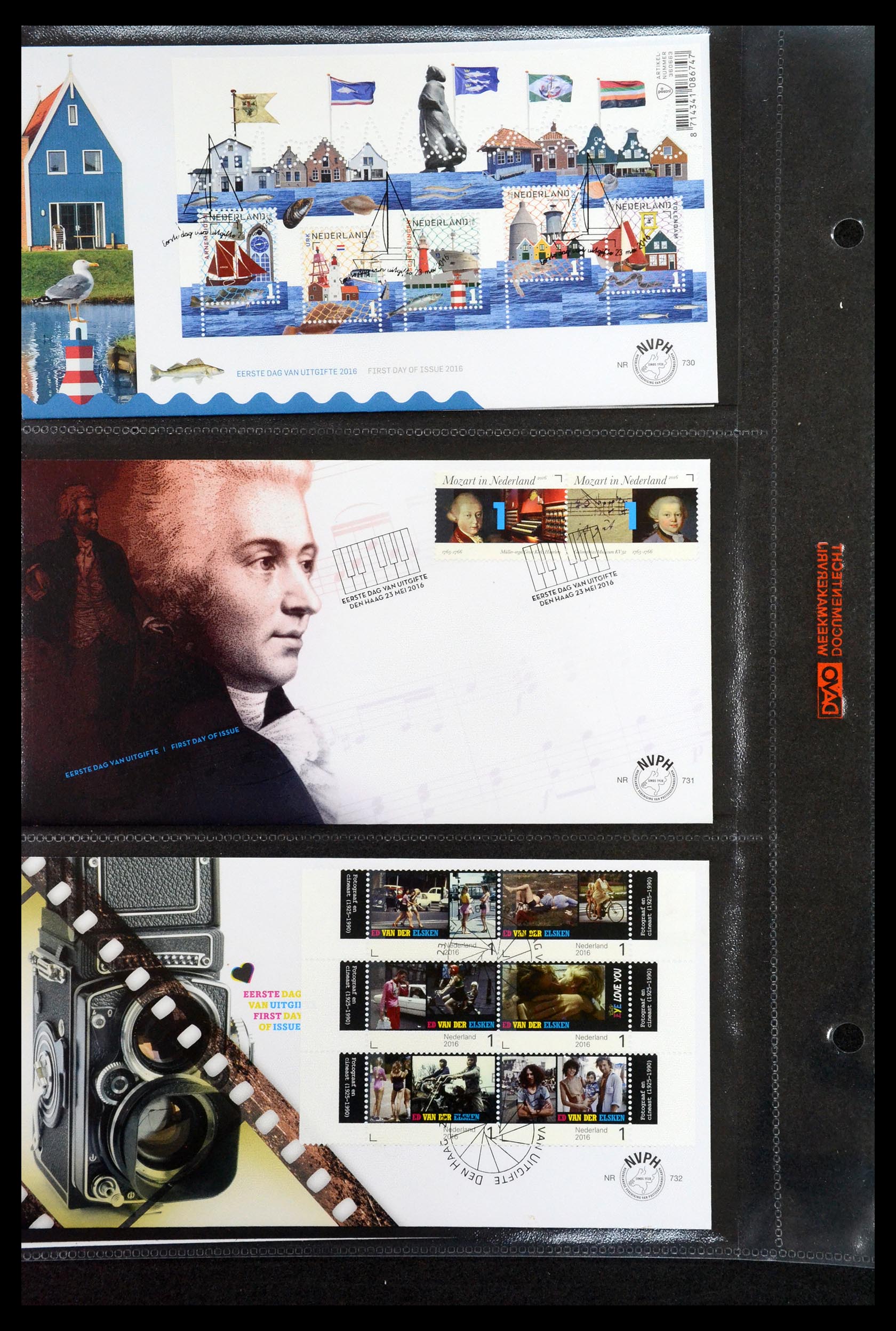 35122 159 - Stamp Collection 35122 Netherlands FDC's 1997-2019!