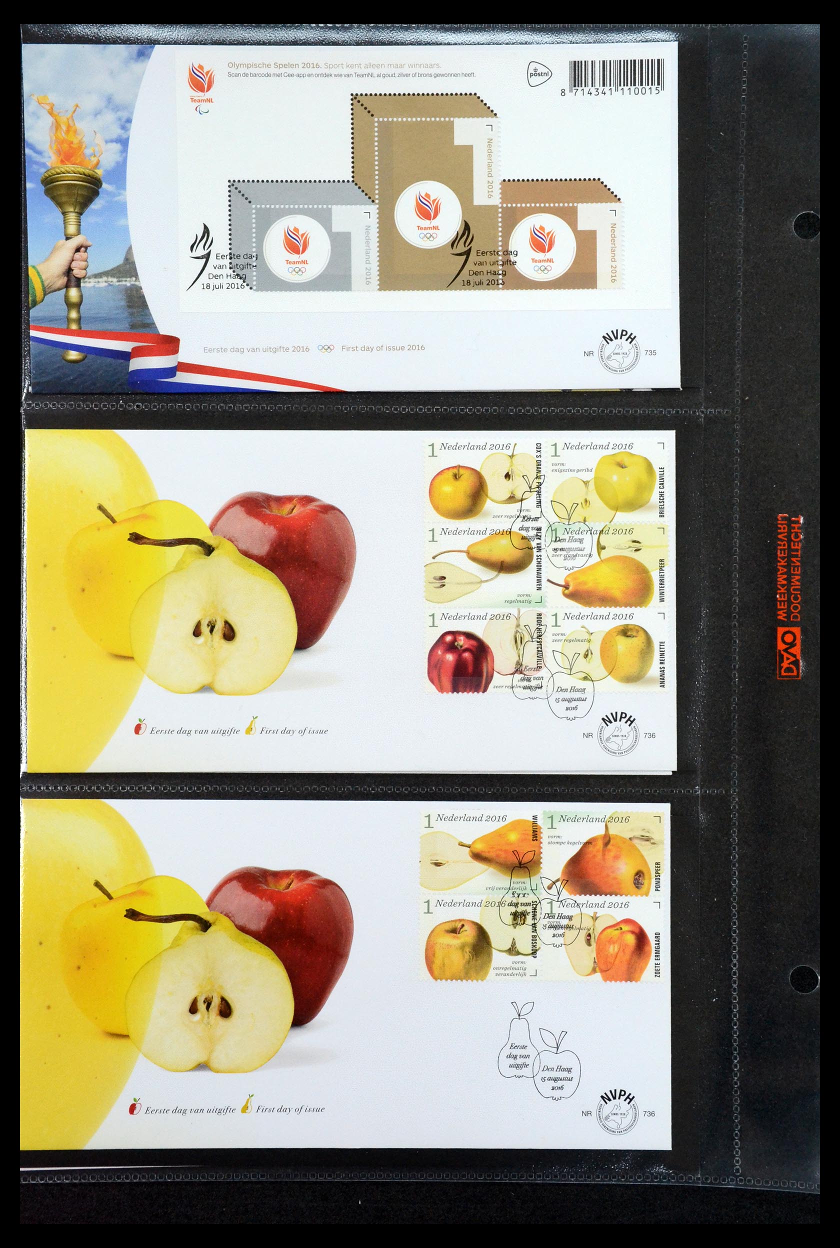 35122 161 - Postzegelverzameling 35122 Nederland FDC's 1997-2019!