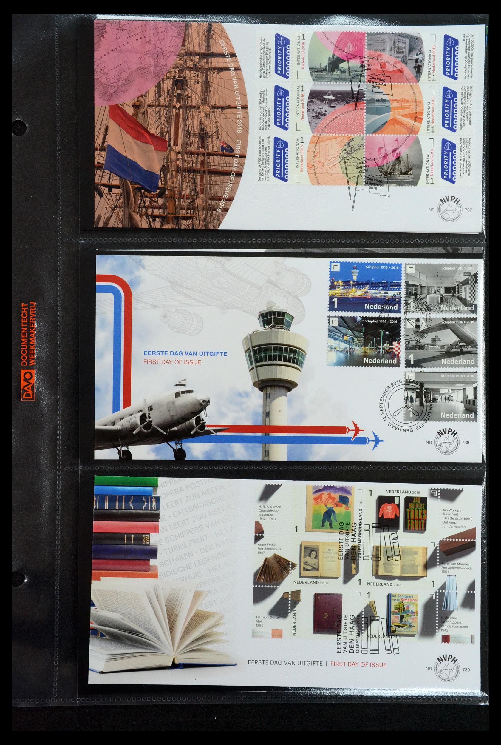 35122 162 - Stamp Collection 35122 Netherlands FDC's 1997-2019!