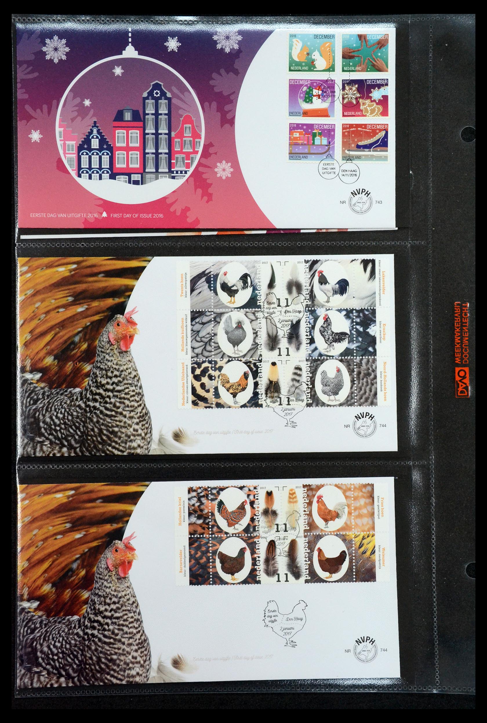 35122 165 - Stamp Collection 35122 Netherlands FDC's 1997-2019!