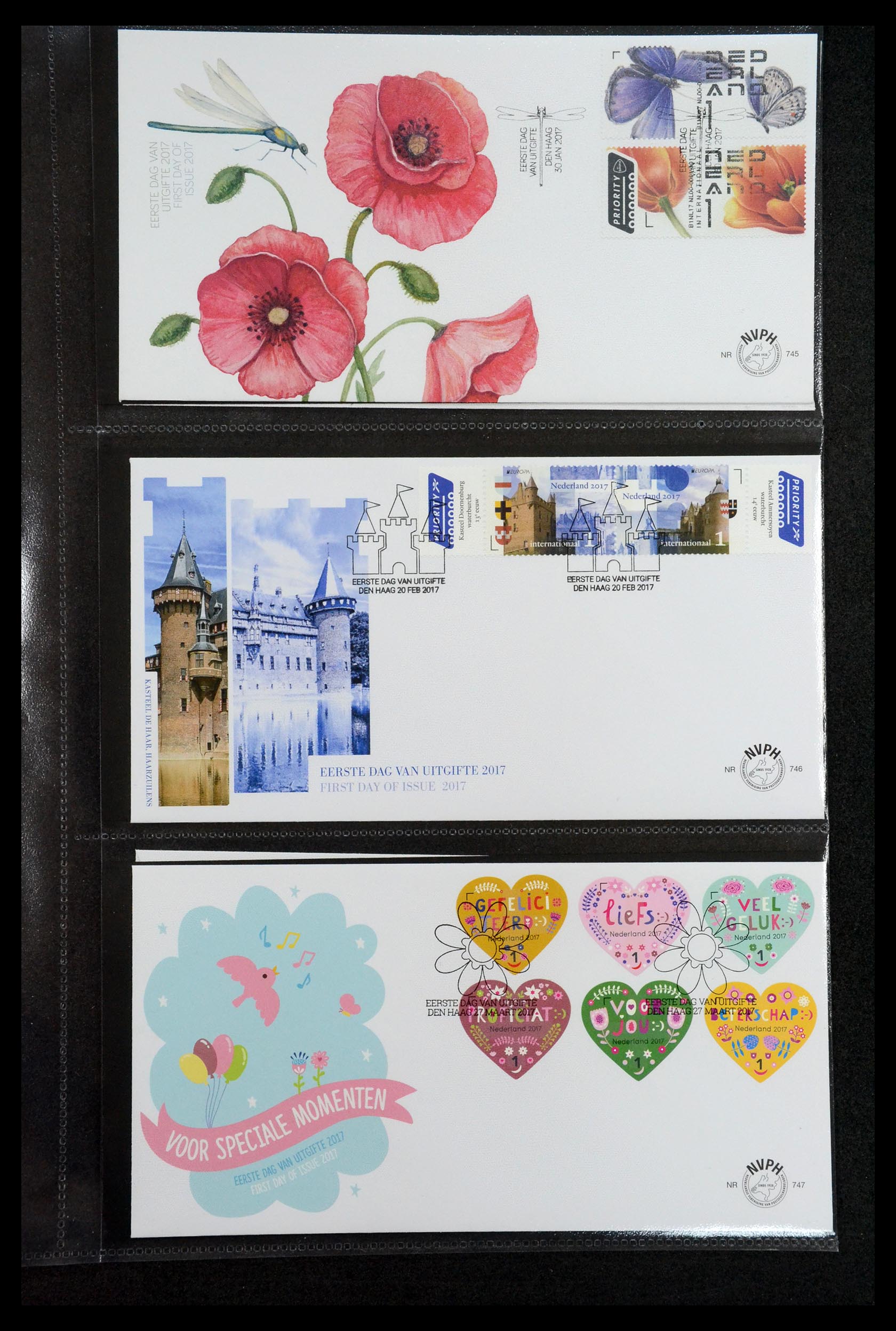 35122 166 - Postzegelverzameling 35122 Nederland FDC's 1997-2019!