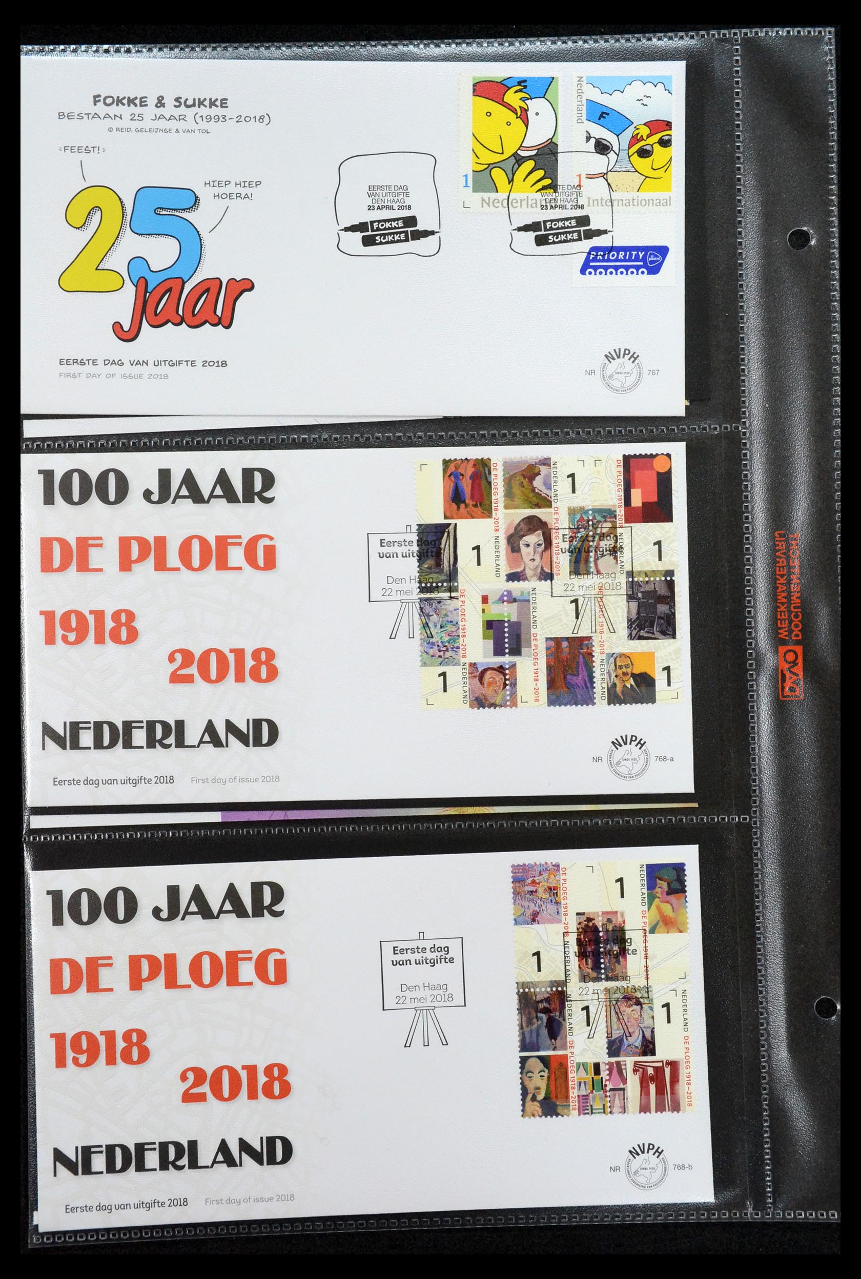 35122 177 - Stamp Collection 35122 Netherlands FDC's 1997-2019!