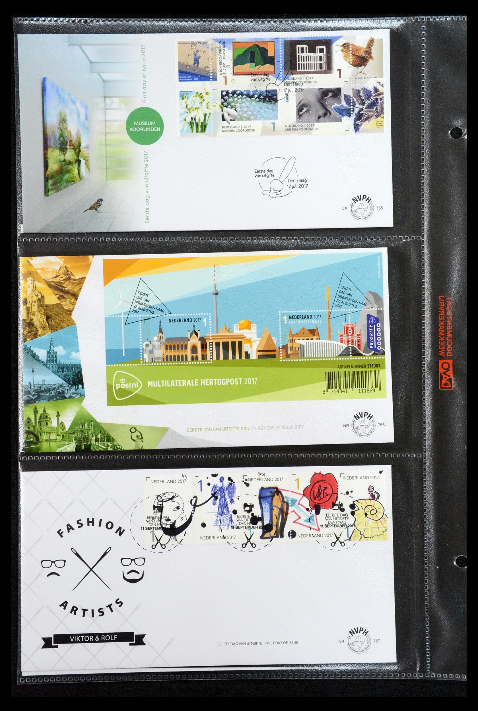 35123 014 - Stamp Collection 35123 Netherlands FDC's 1997-2019!
