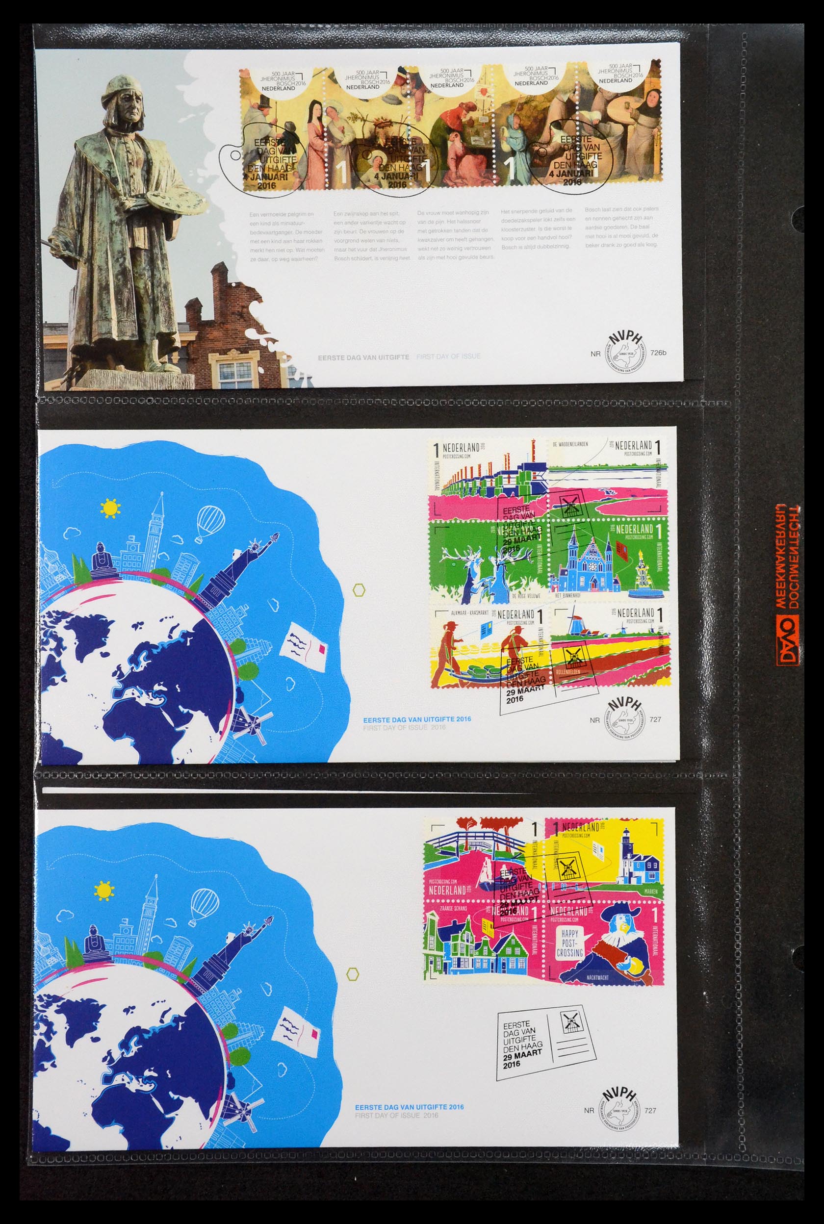 35123 028 - Stamp Collection 35123 Netherlands FDC's 1997-2019!