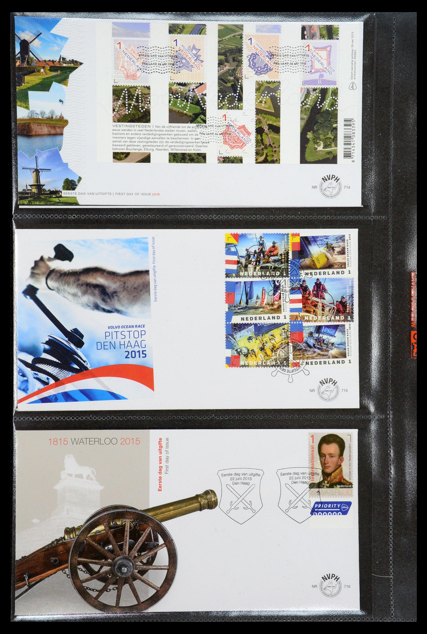 35123 034 - Stamp Collection 35123 Netherlands FDC's 1997-2019!