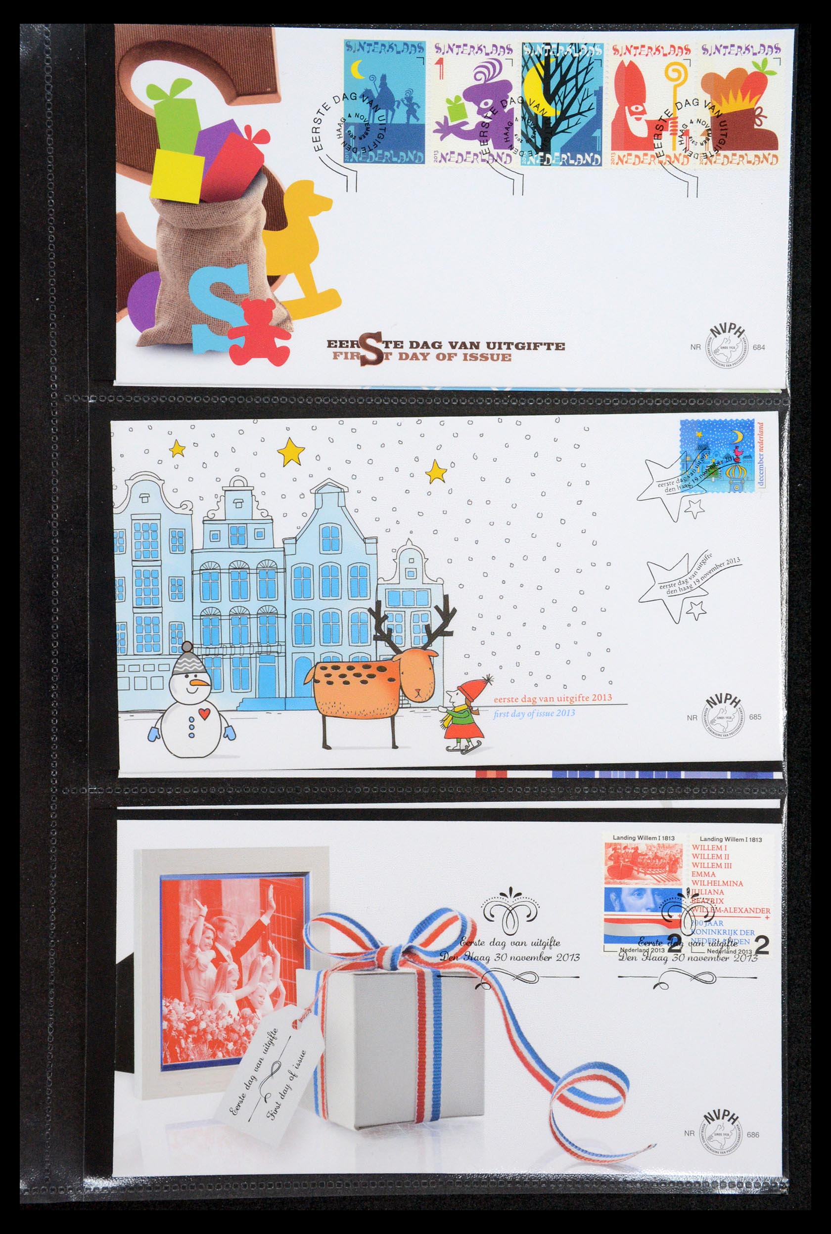 35123 047 - Stamp Collection 35123 Netherlands FDC's 1997-2019!