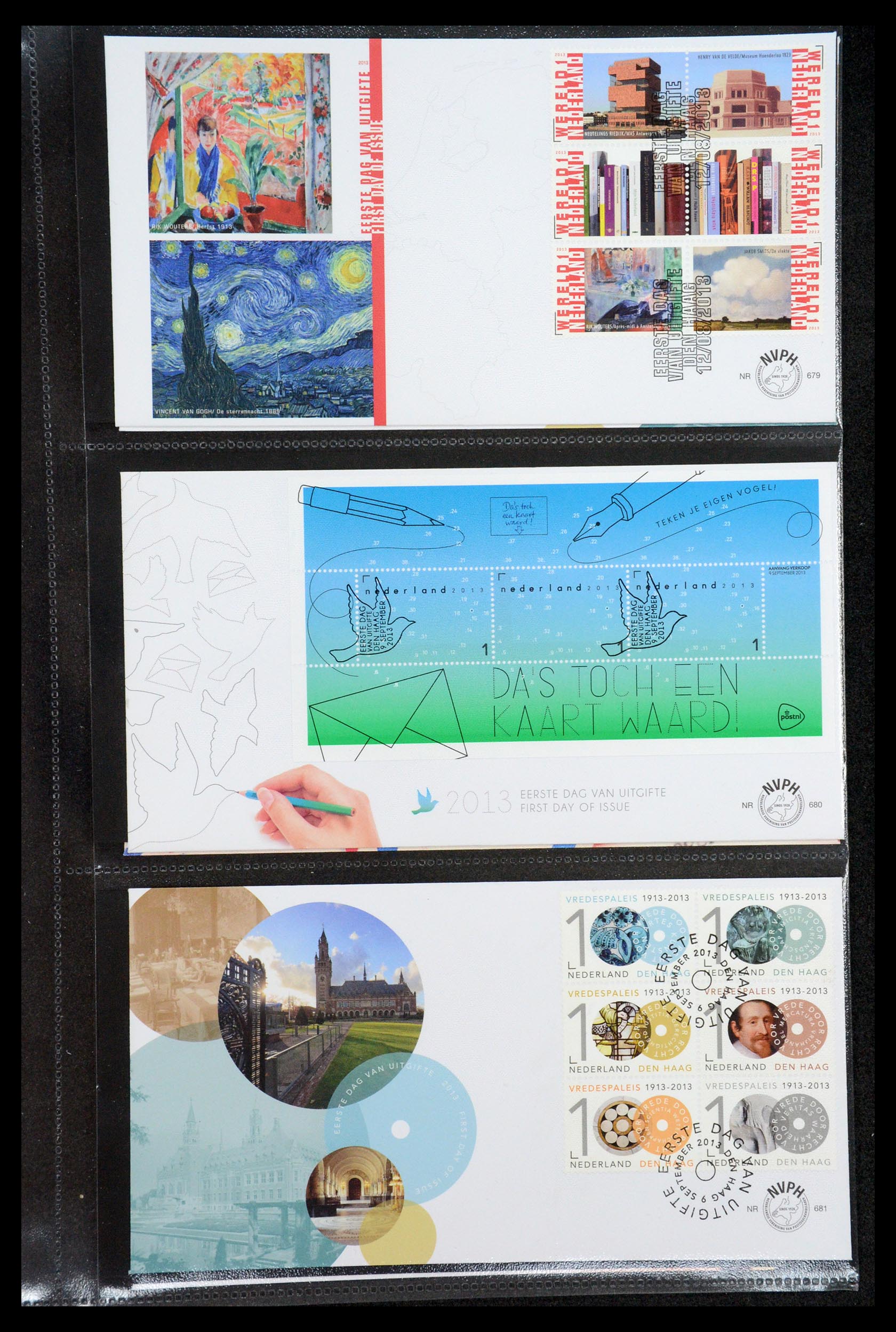 35123 049 - Stamp Collection 35123 Netherlands FDC's 1997-2019!