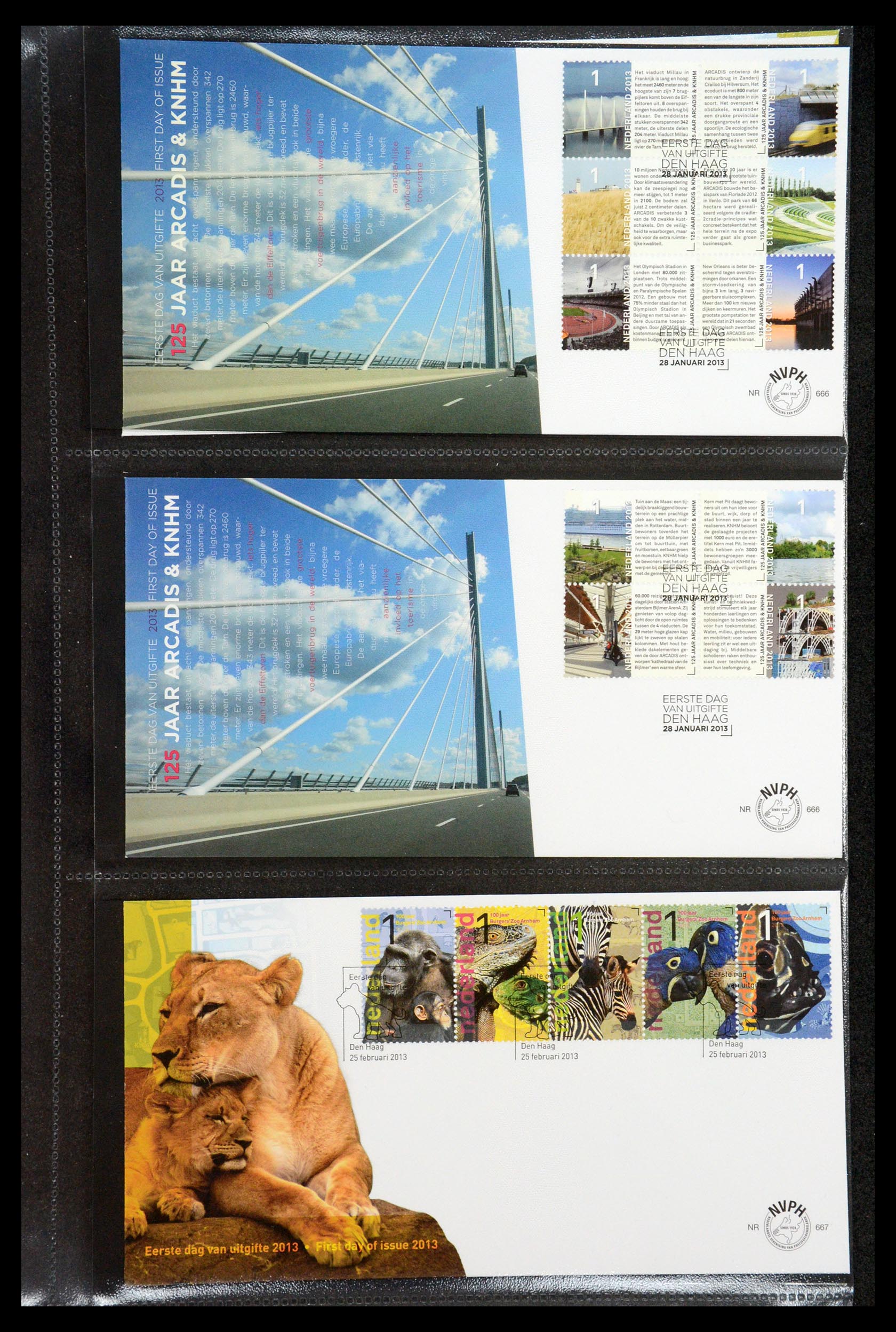 35123 055 - Stamp Collection 35123 Netherlands FDC's 1997-2019!