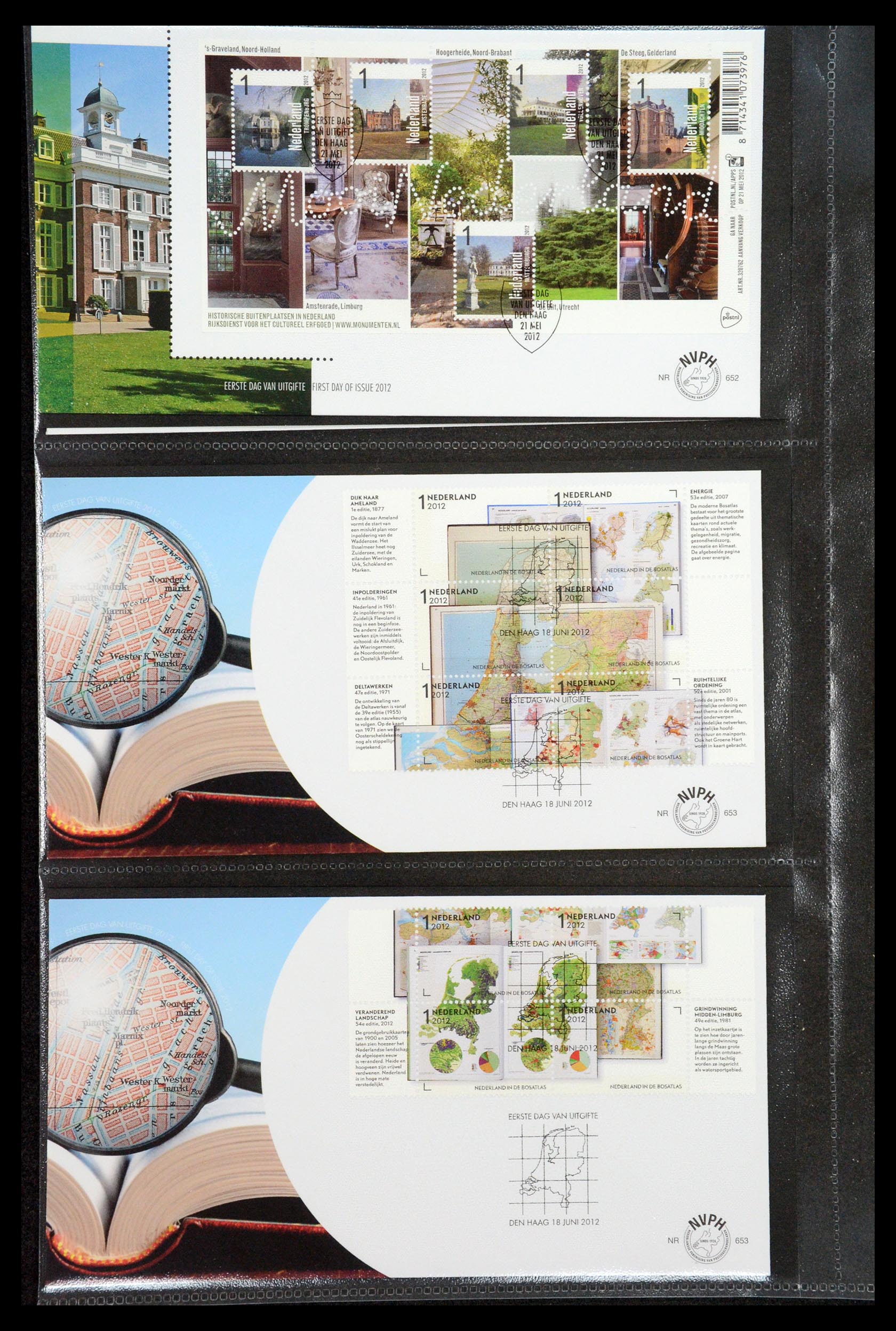 35123 062 - Stamp Collection 35123 Netherlands FDC's 1997-2019!