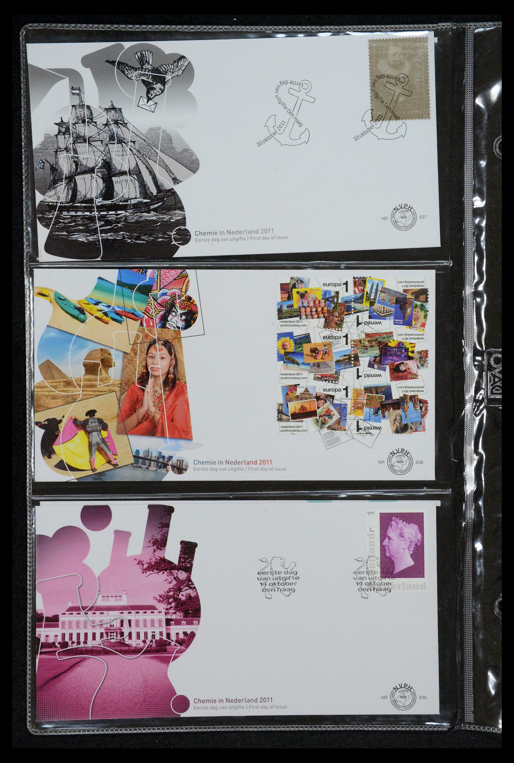 35123 068 - Stamp Collection 35123 Netherlands FDC's 1997-2019!