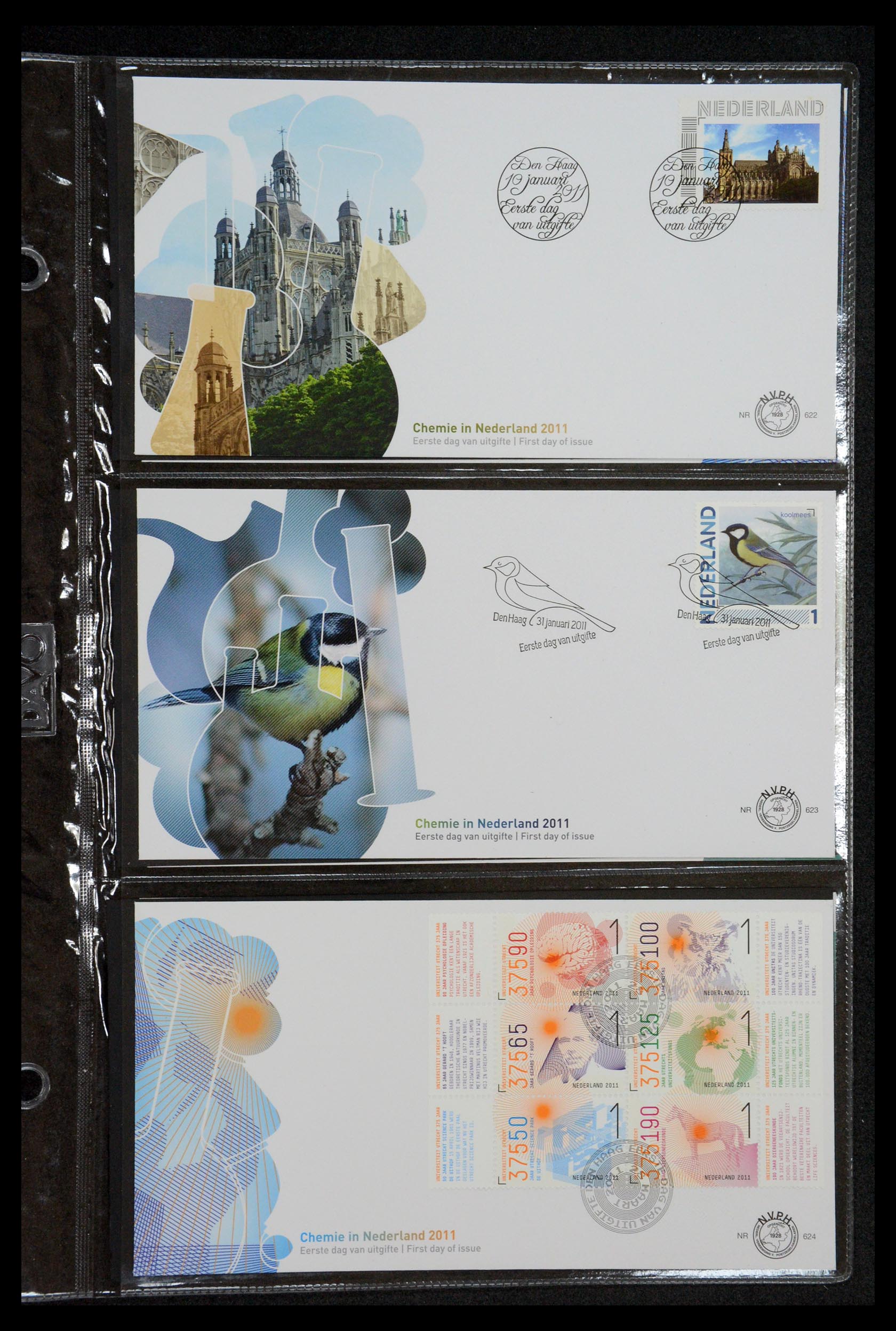35123 075 - Stamp Collection 35123 Netherlands FDC's 1997-2019!