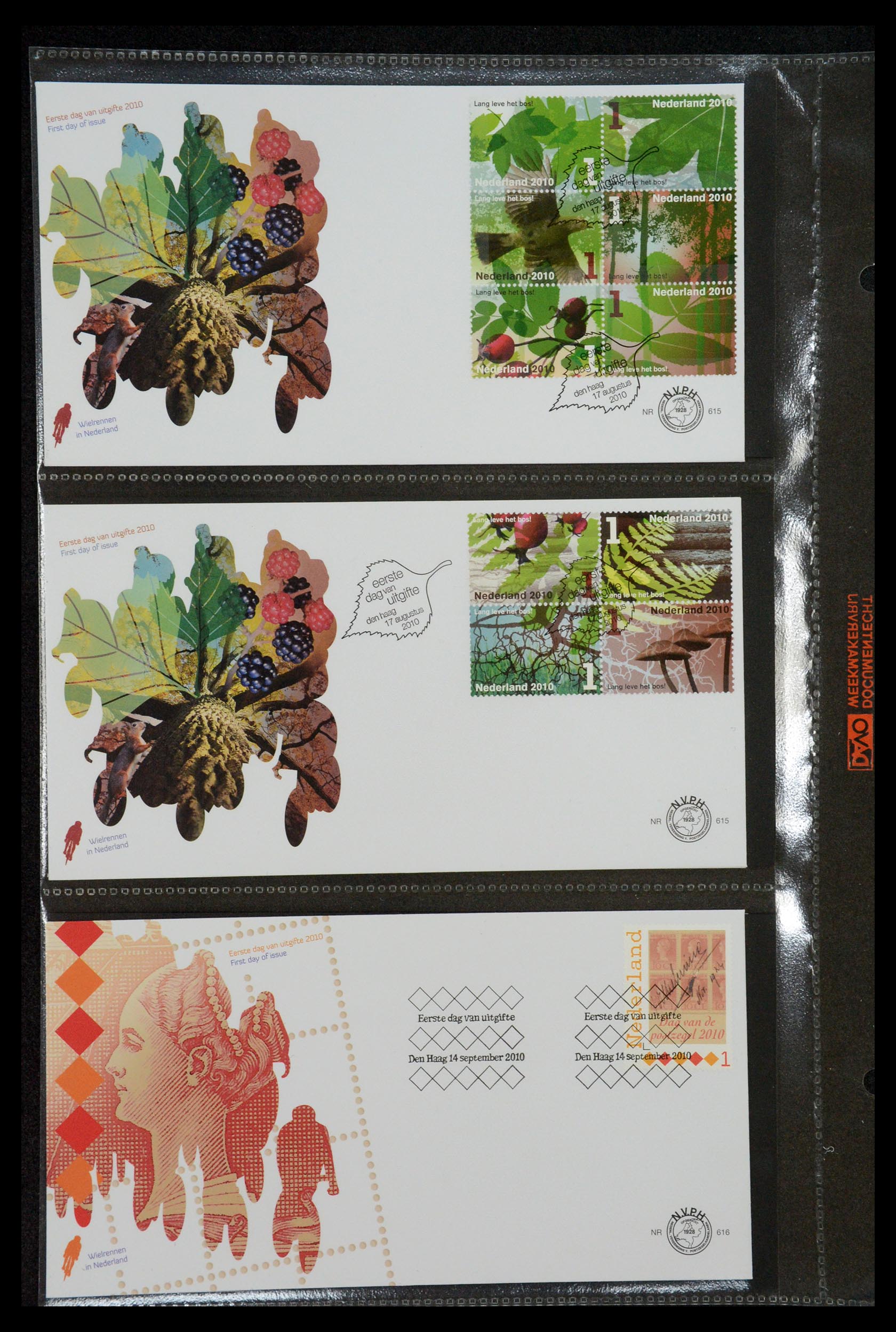 35123 078 - Stamp Collection 35123 Netherlands FDC's 1997-2019!