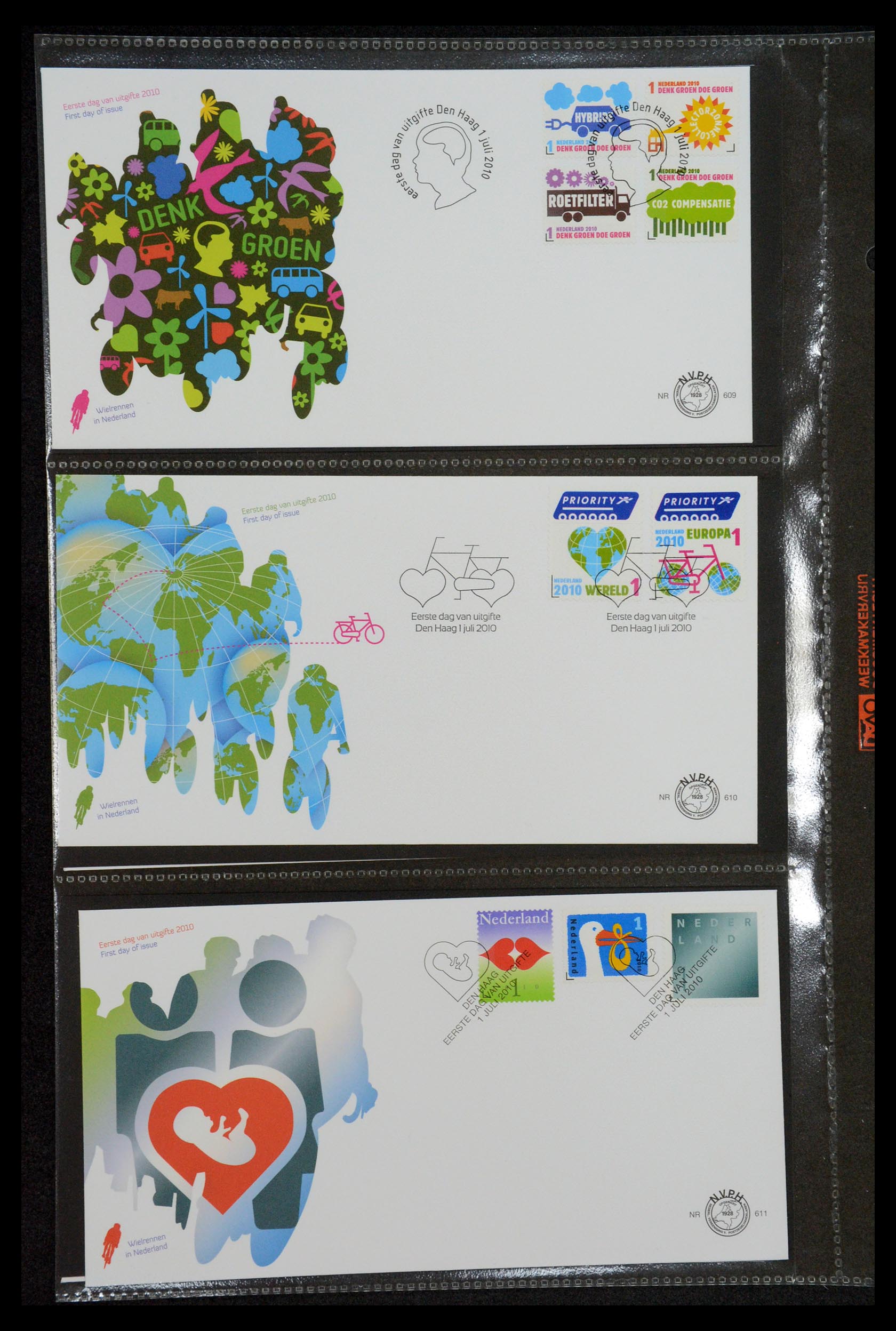 35123 080 - Stamp Collection 35123 Netherlands FDC's 1997-2019!