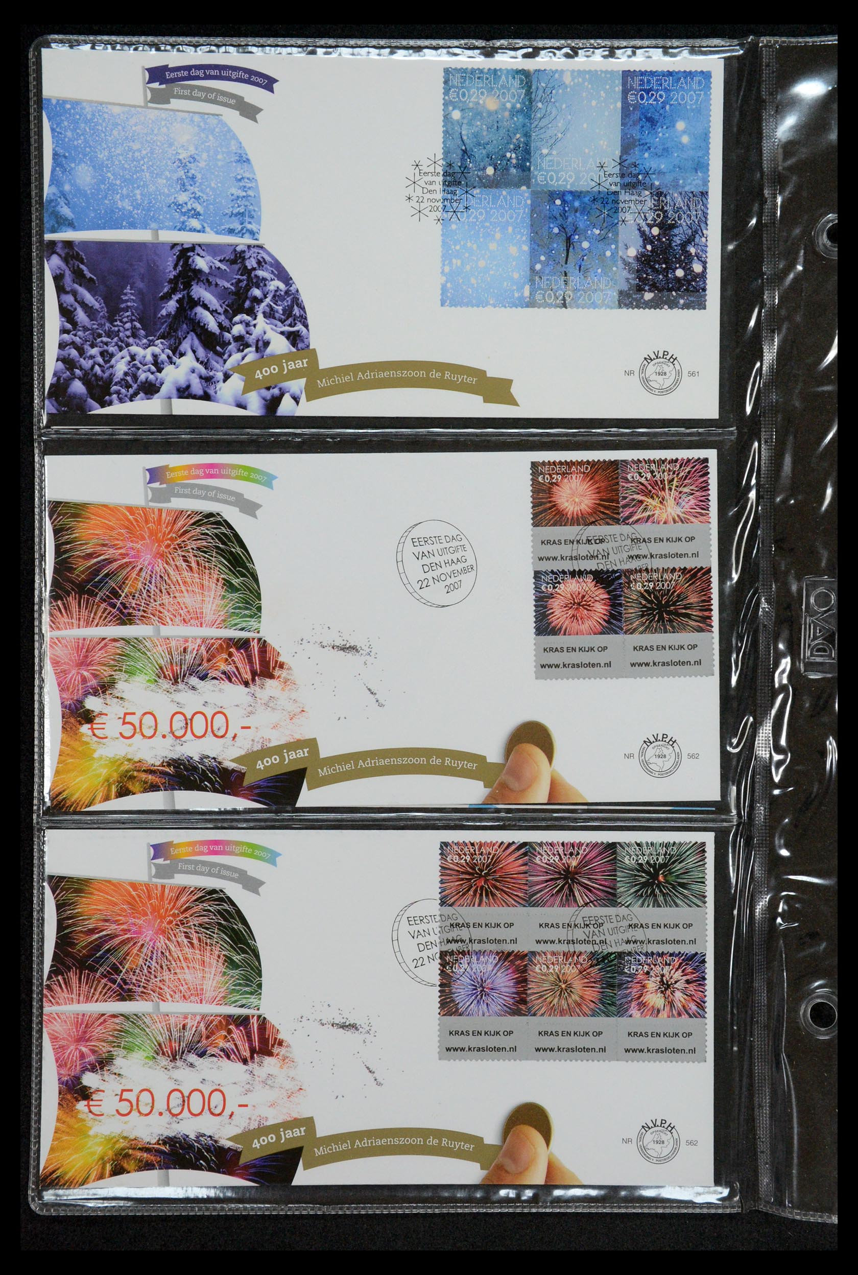 35123 100 - Stamp Collection 35123 Netherlands FDC's 1997-2019!