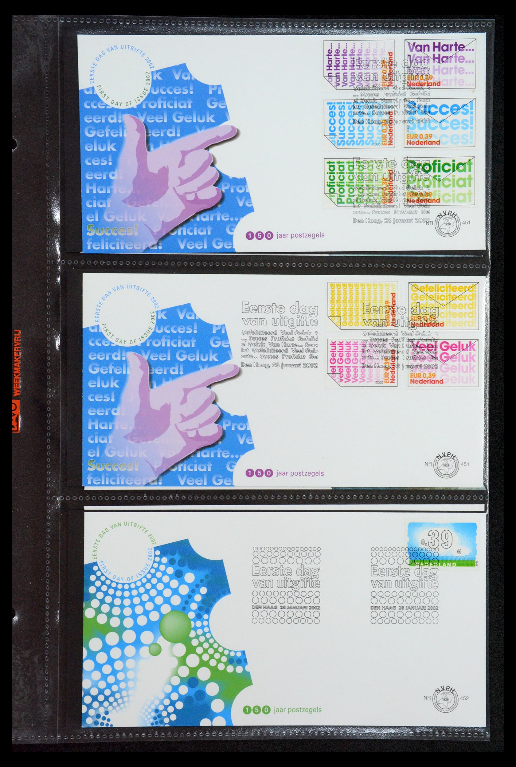 35123 150 - Stamp Collection 35123 Netherlands FDC's 1997-2019!