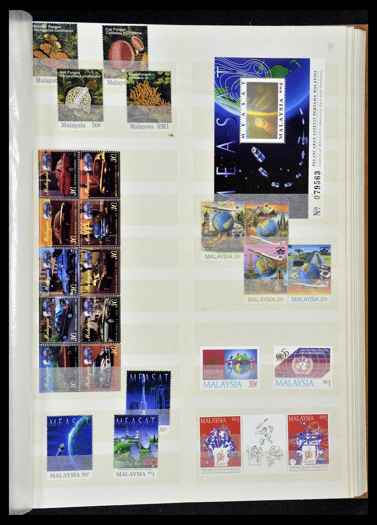 35124 029 - Postzegelverzameling 35124 Maleisië 1963-1996.