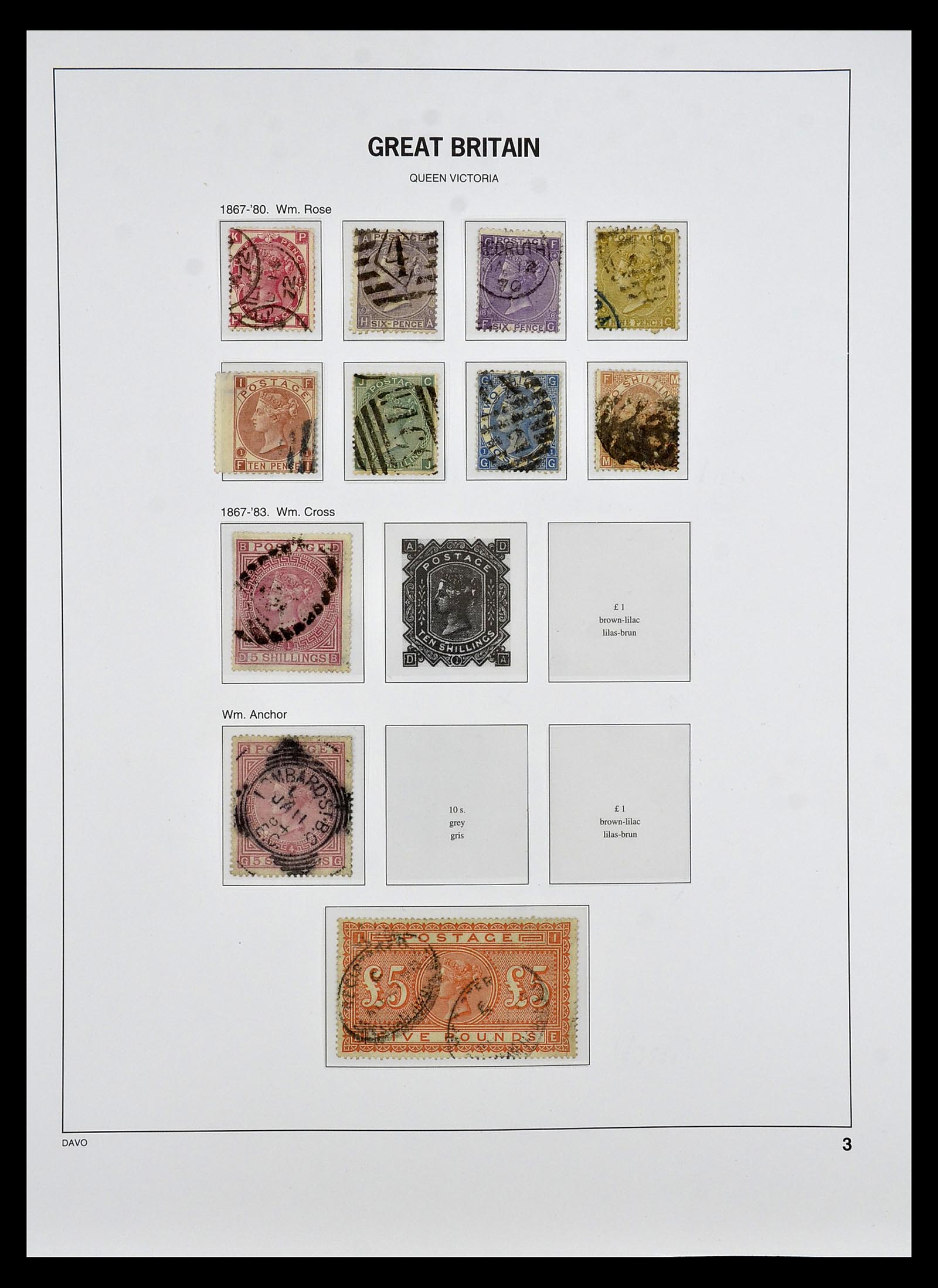 35125 003 - Stamp Collection 35125 Great Britain 1840-2004.