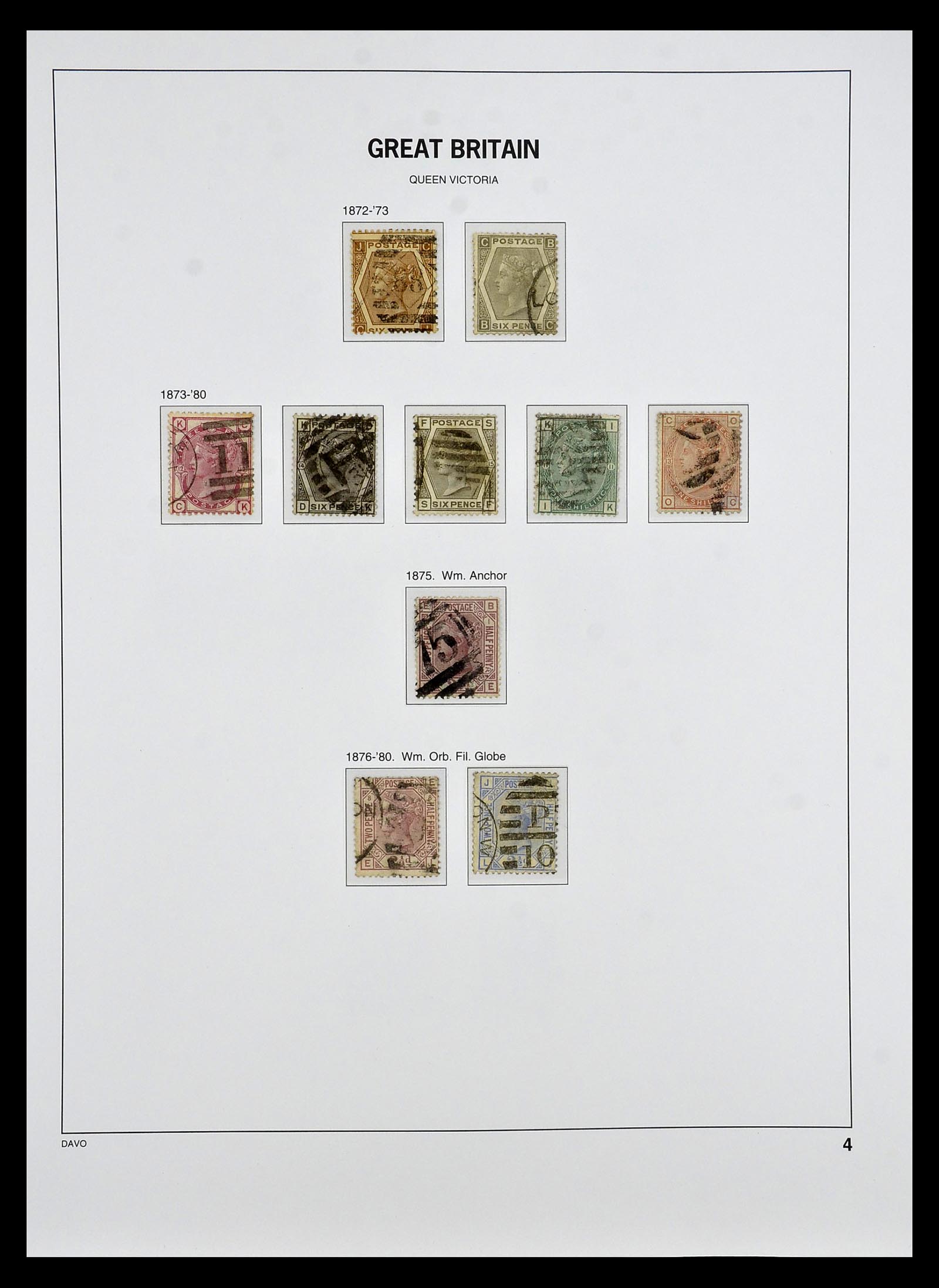 35125 004 - Stamp Collection 35125 Great Britain 1840-2004.