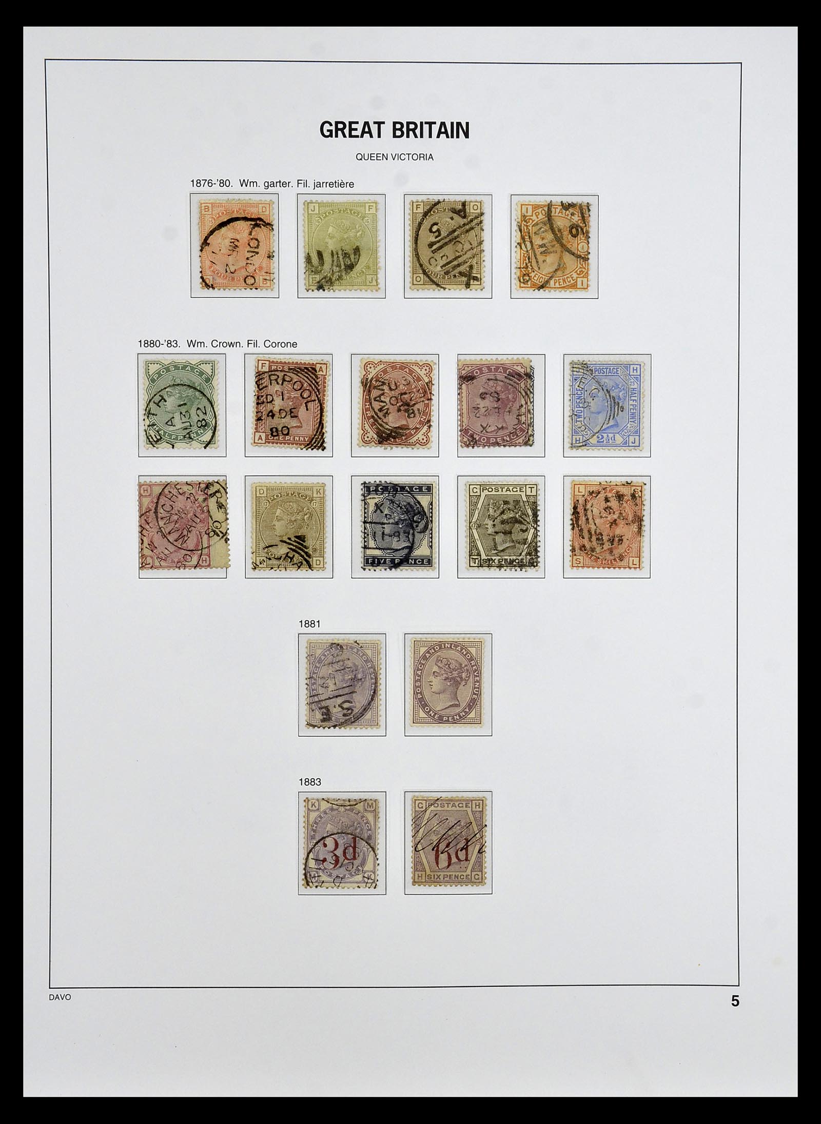 35125 005 - Stamp Collection 35125 Great Britain 1840-2004.