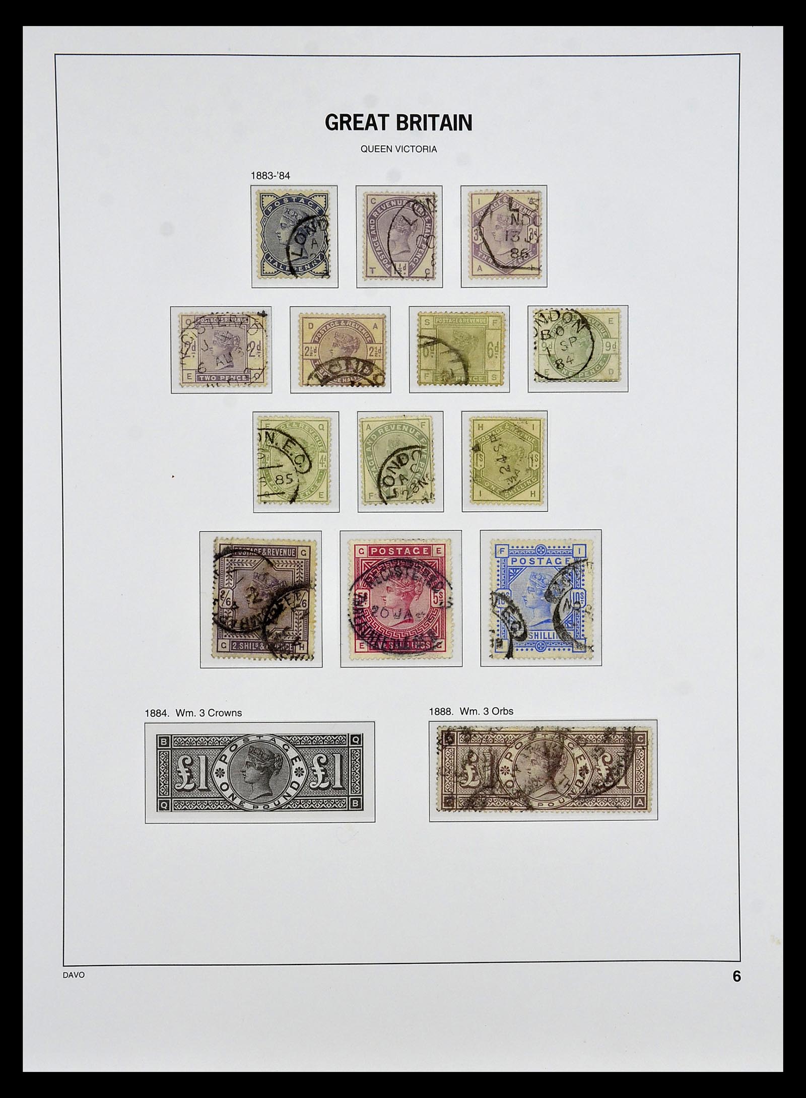 35125 006 - Stamp Collection 35125 Great Britain 1840-2004.