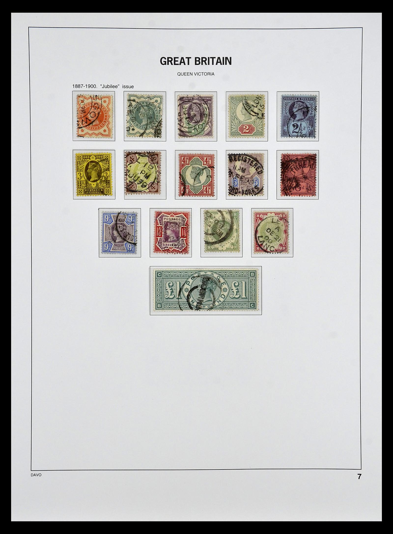 35125 007 - Stamp Collection 35125 Great Britain 1840-2004.