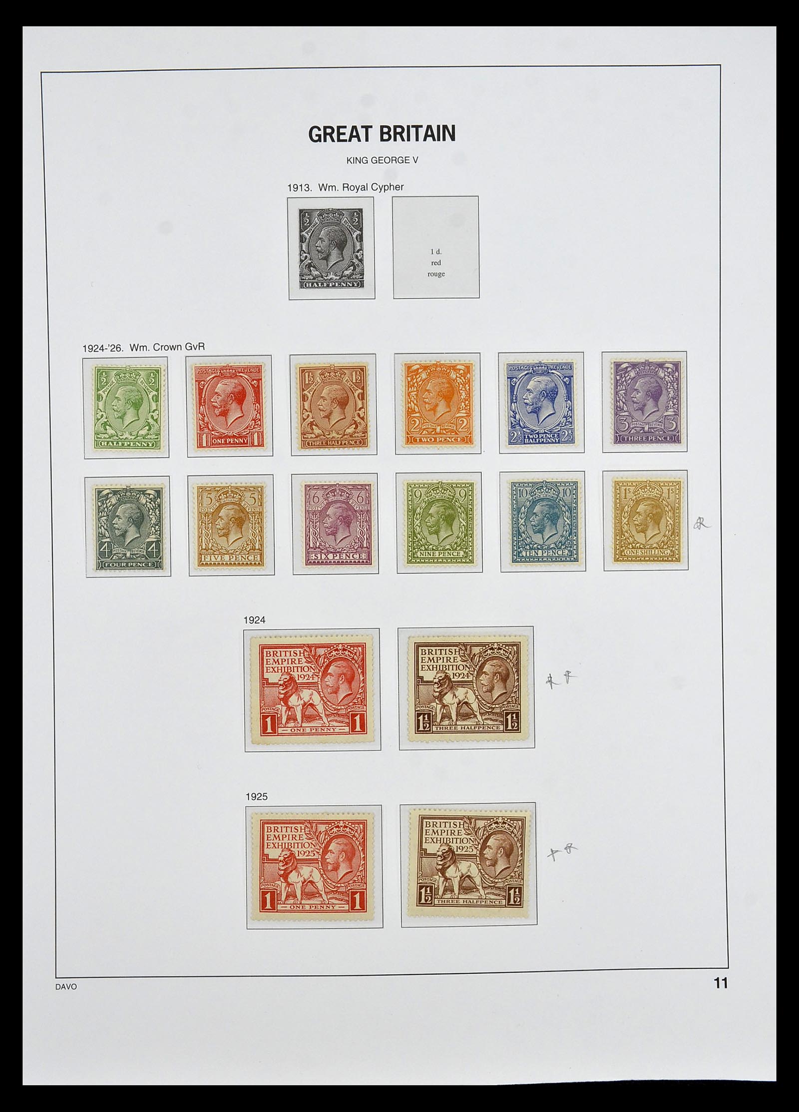 35125 011 - Stamp Collection 35125 Great Britain 1840-2004.