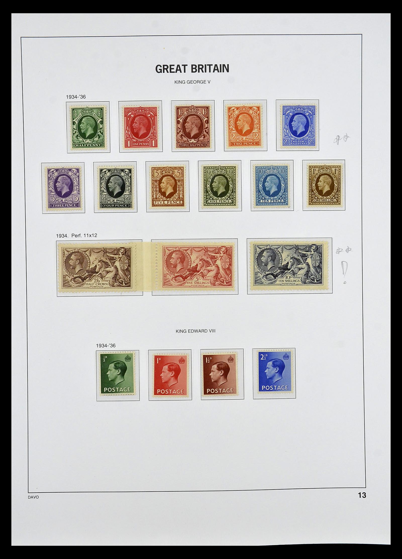 35125 013 - Stamp Collection 35125 Great Britain 1840-2004.