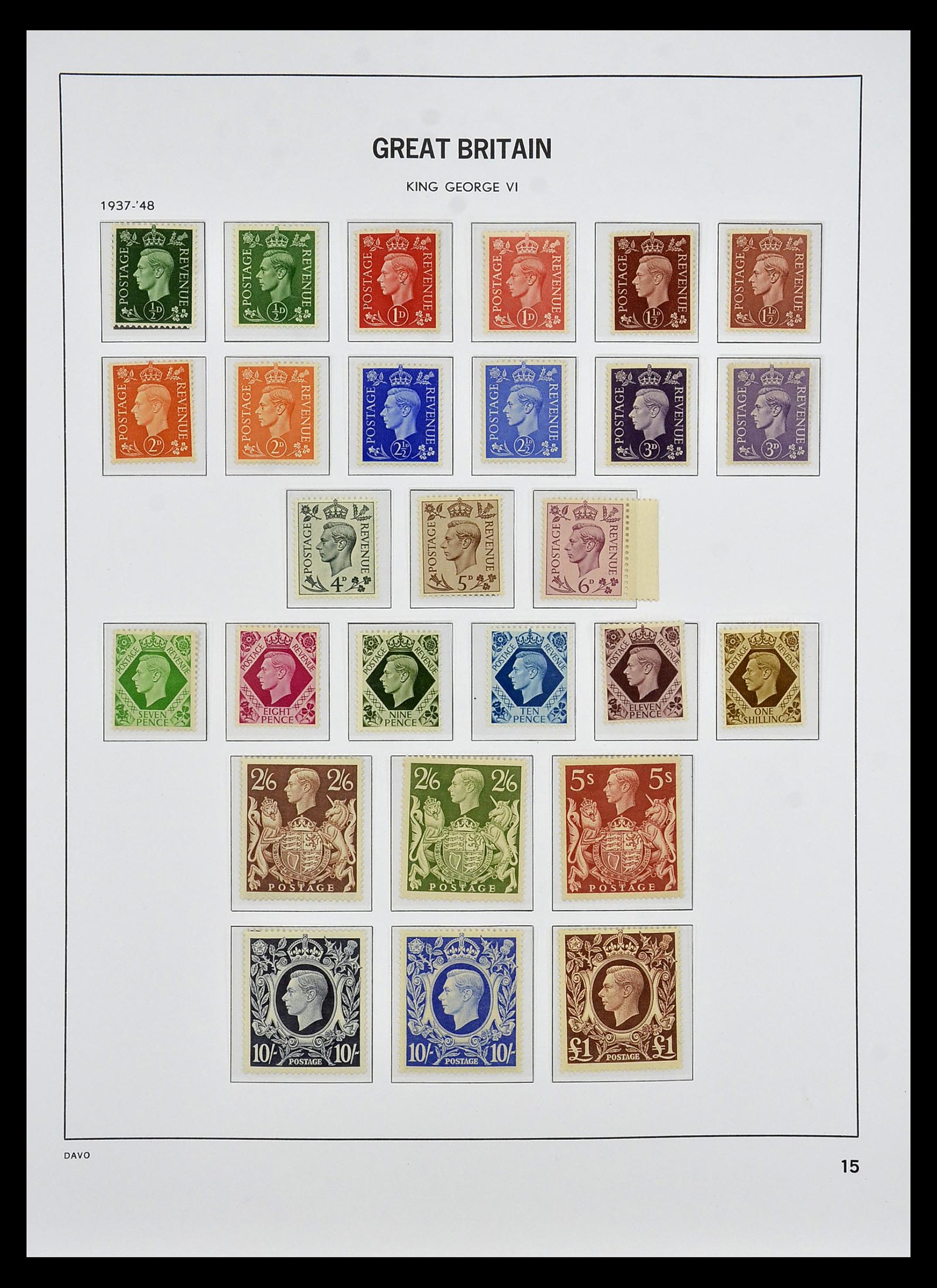 35125 015 - Stamp Collection 35125 Great Britain 1840-2004.