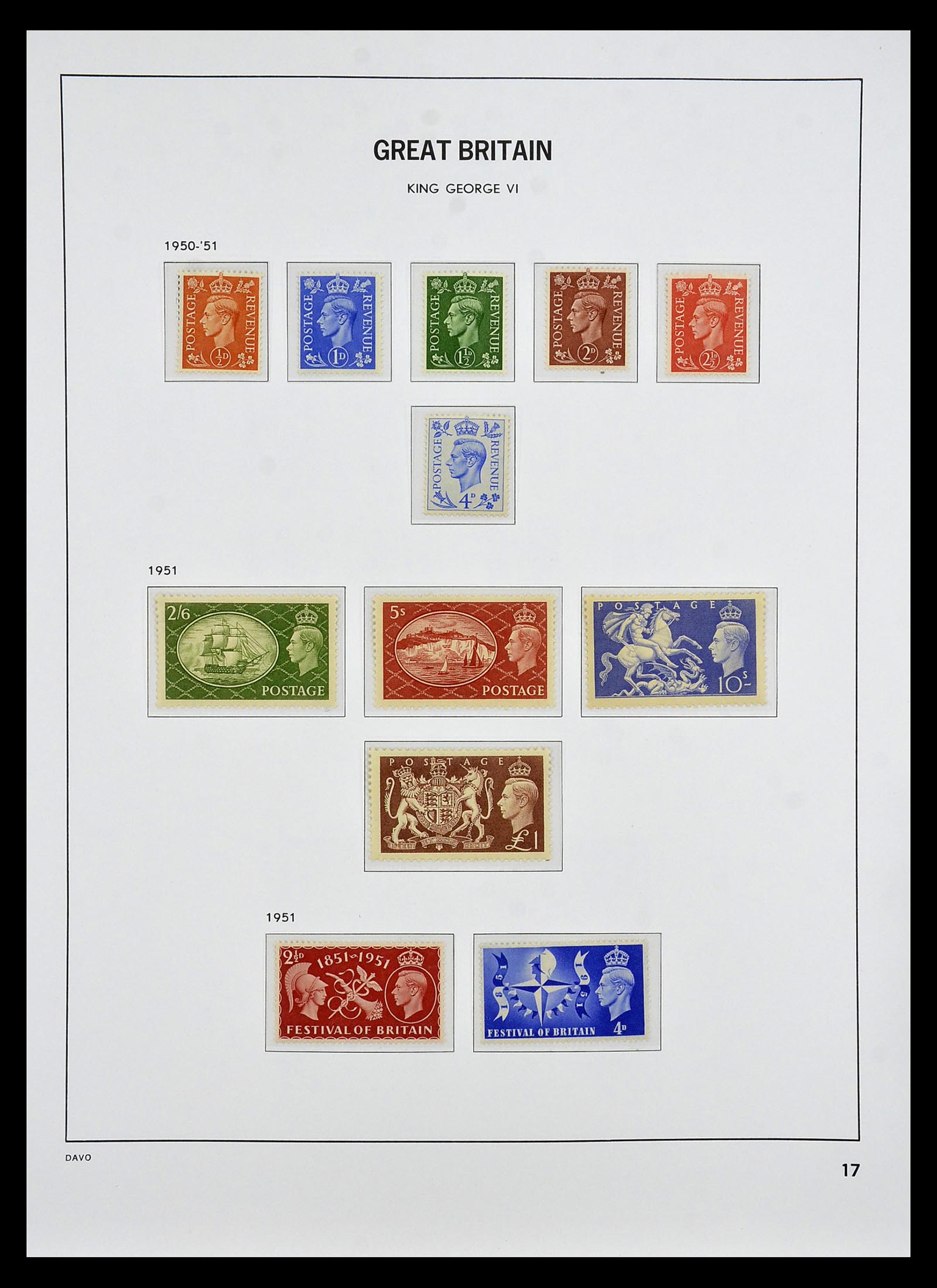 35125 017 - Stamp Collection 35125 Great Britain 1840-2004.