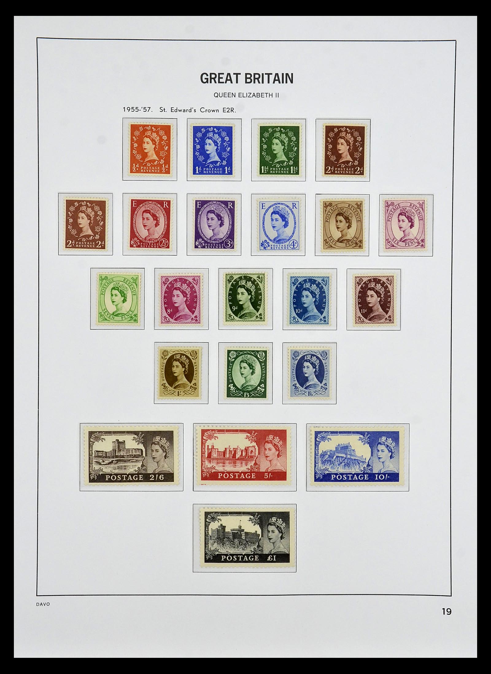 35125 019 - Stamp Collection 35125 Great Britain 1840-2004.