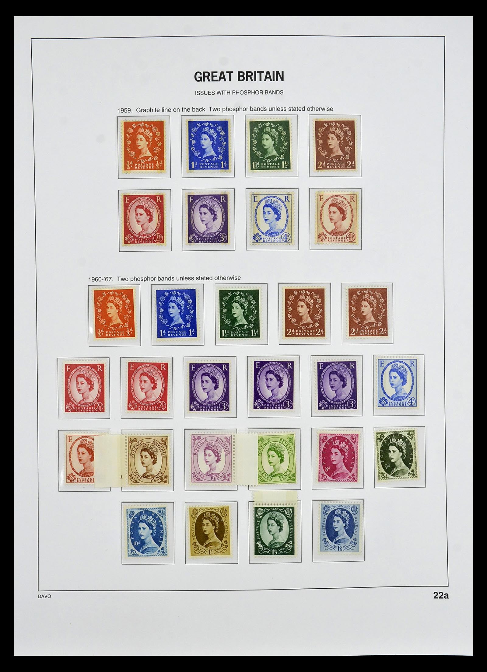 35125 023 - Postzegelverzameling 35125 Engeland 1840-2004.