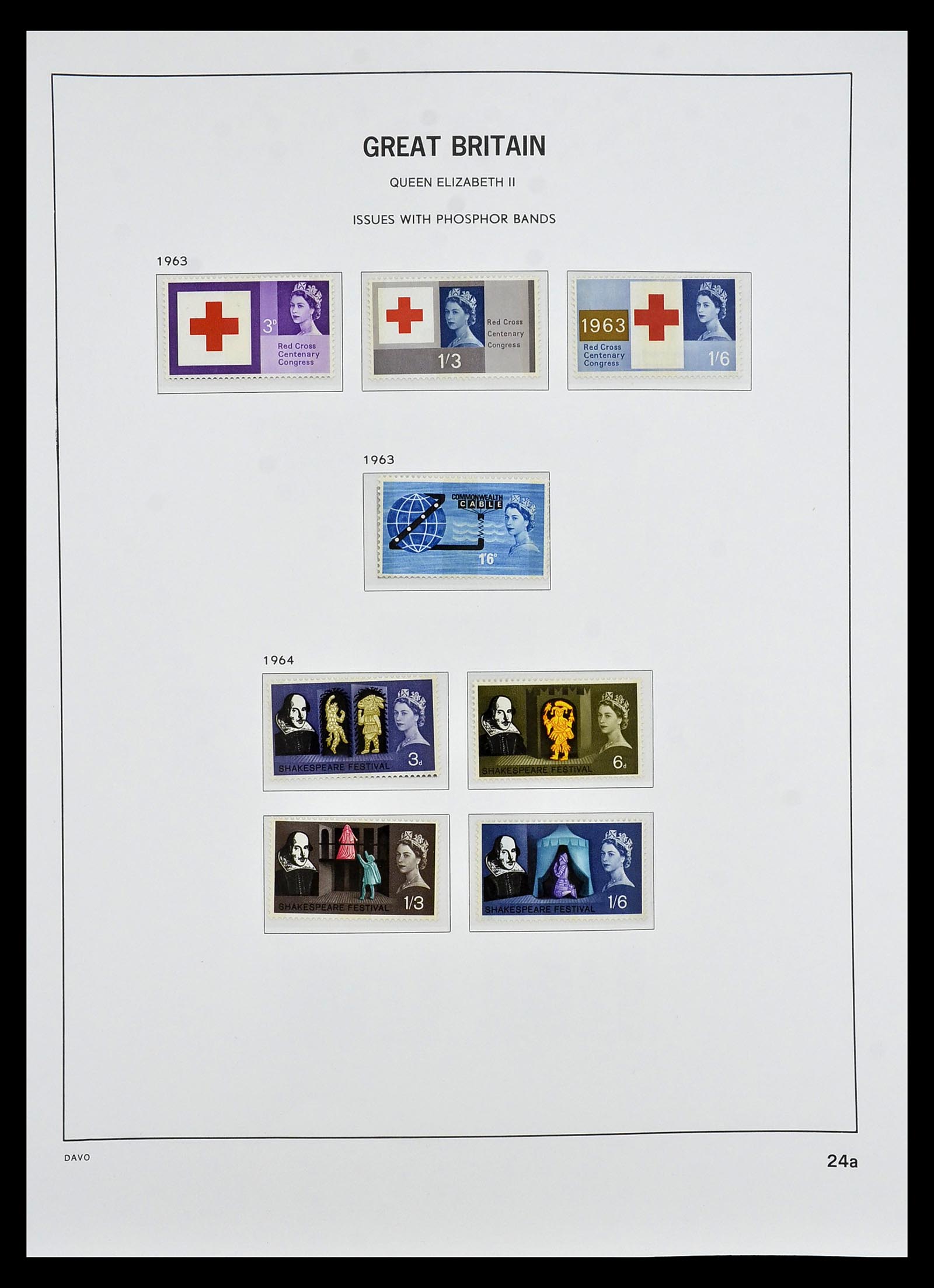 35125 027 - Postzegelverzameling 35125 Engeland 1840-2004.