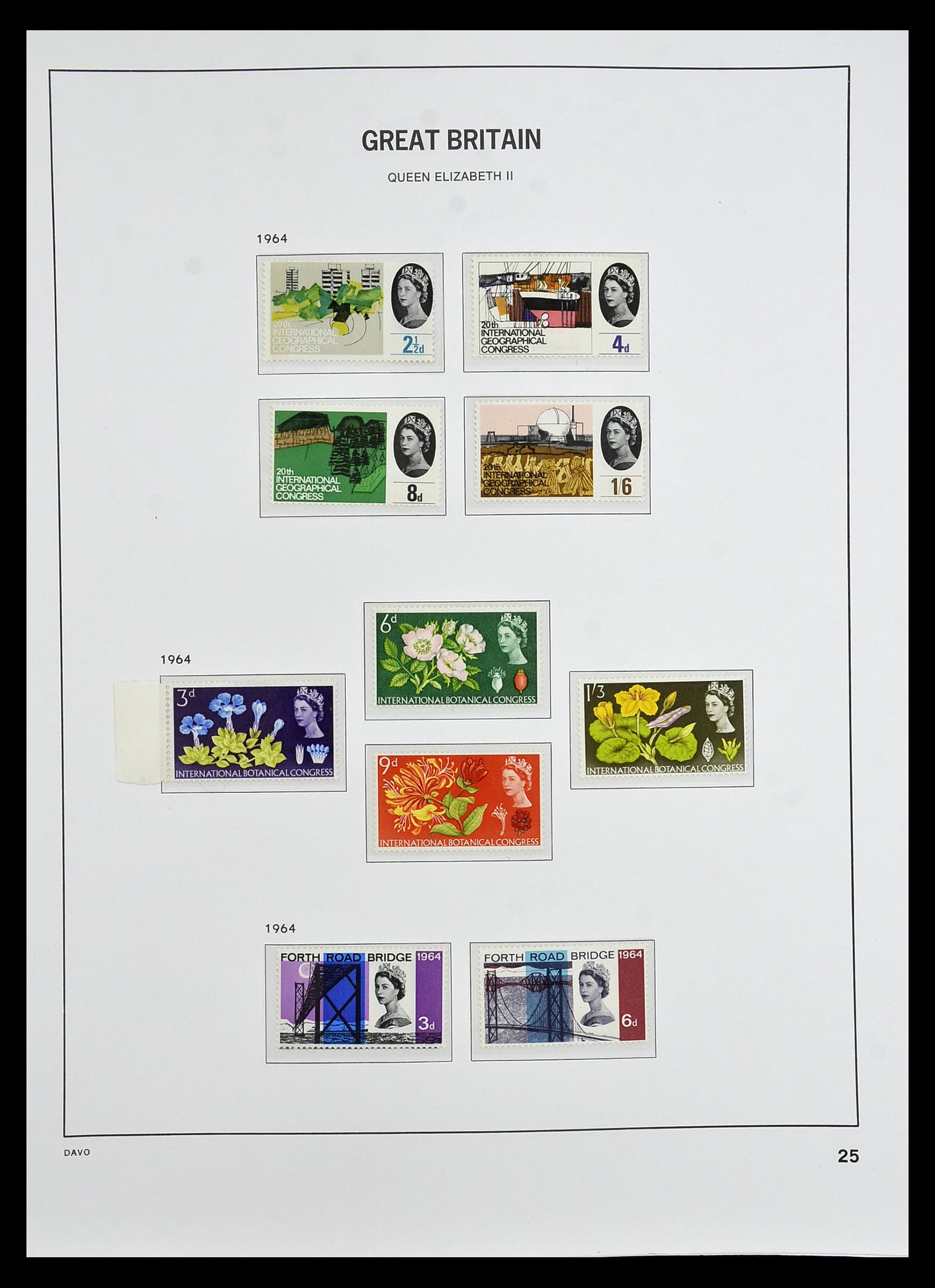 35125 028 - Postzegelverzameling 35125 Engeland 1840-2004.