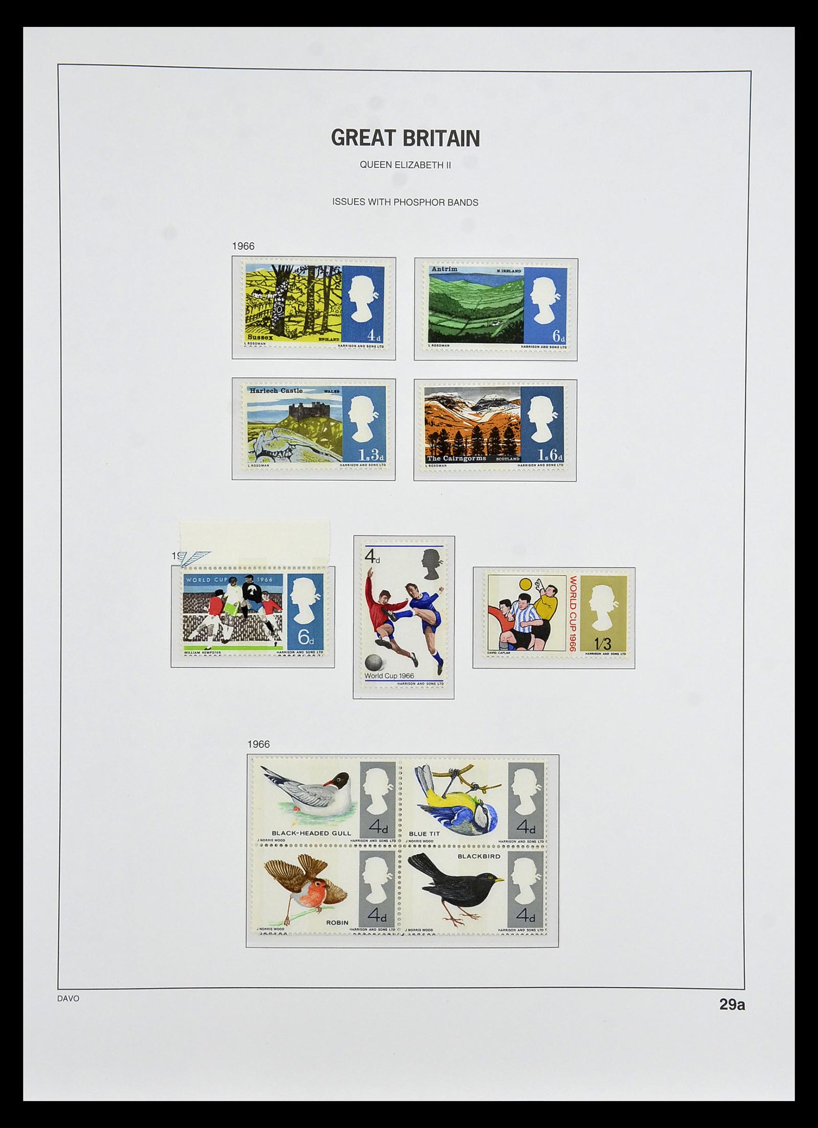 35125 037 - Postzegelverzameling 35125 Engeland 1840-2004.